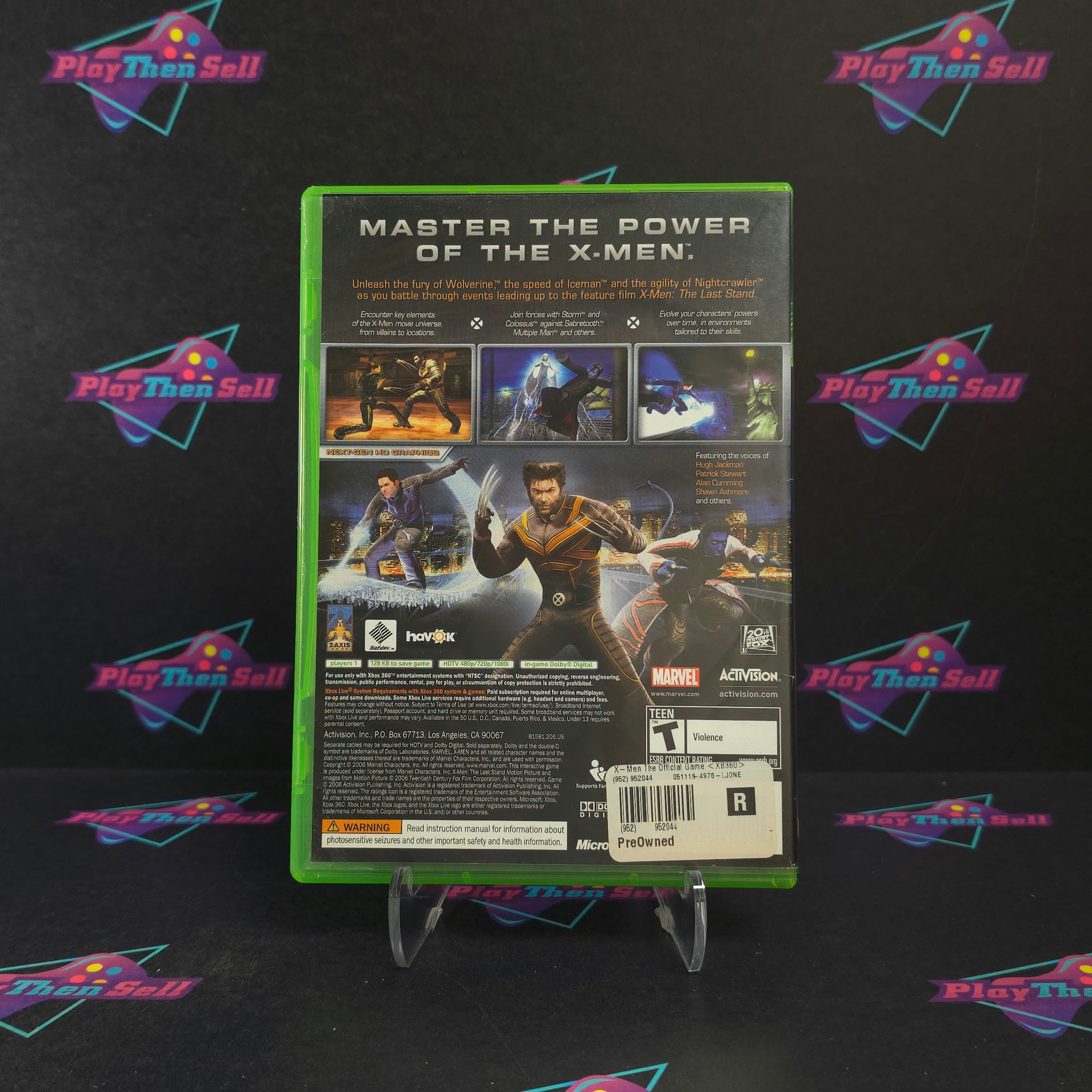 X-Men The Official Game Xbox 360 Complete - Very Good