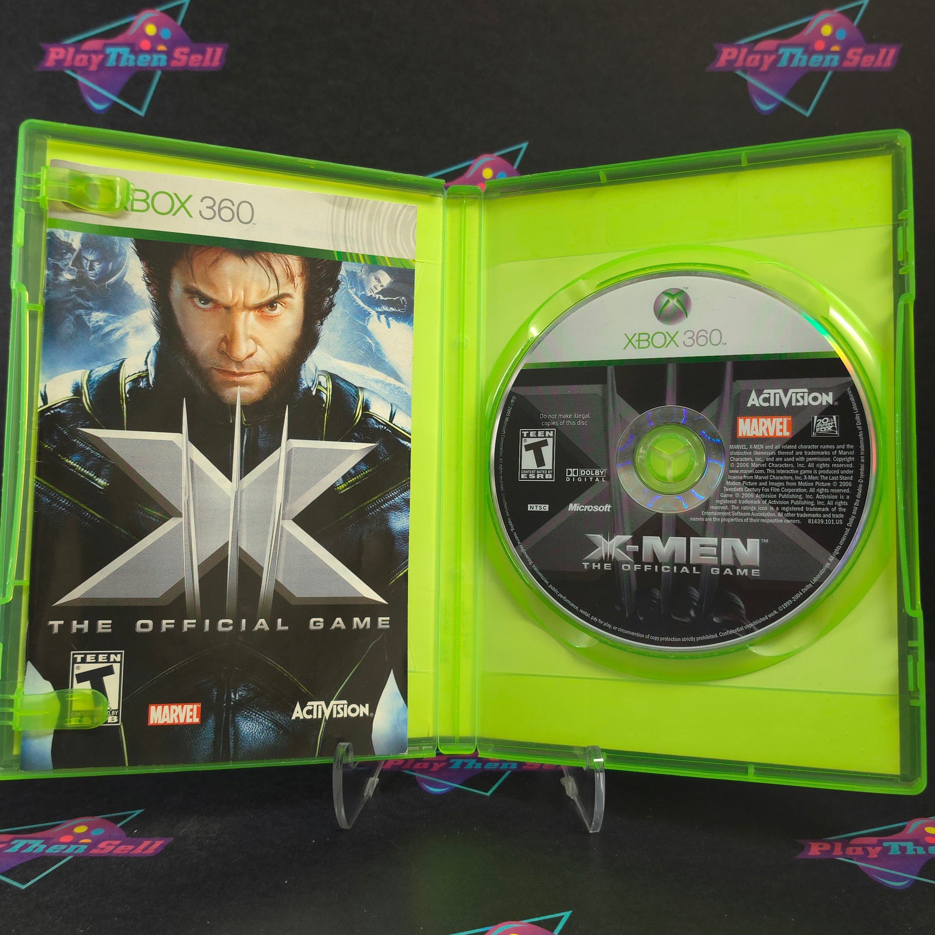 X-Men The Official Game Xbox 360 Complete - Very Good