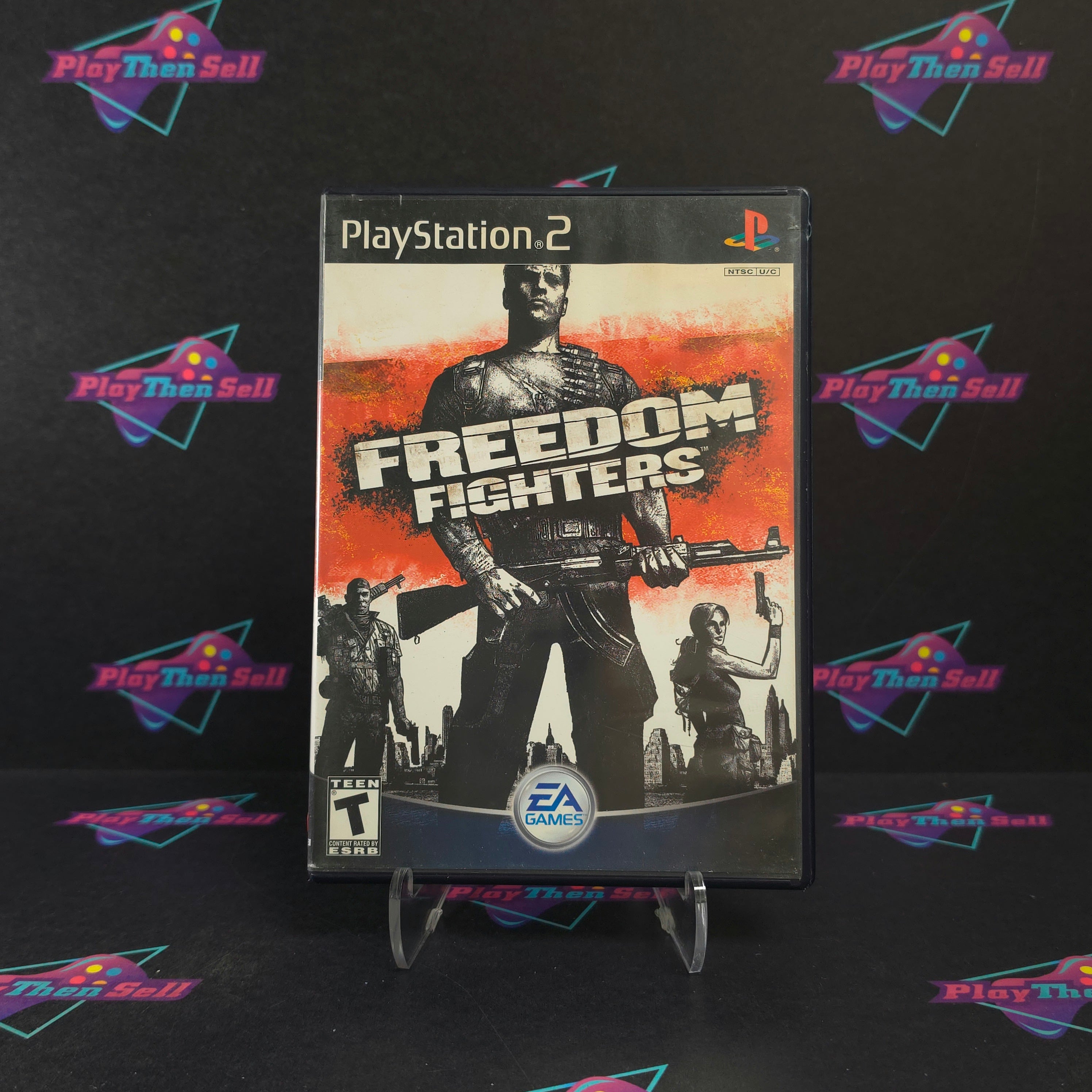 Freedom Fighters PS2 PlayStation 2 Complete - Very Good