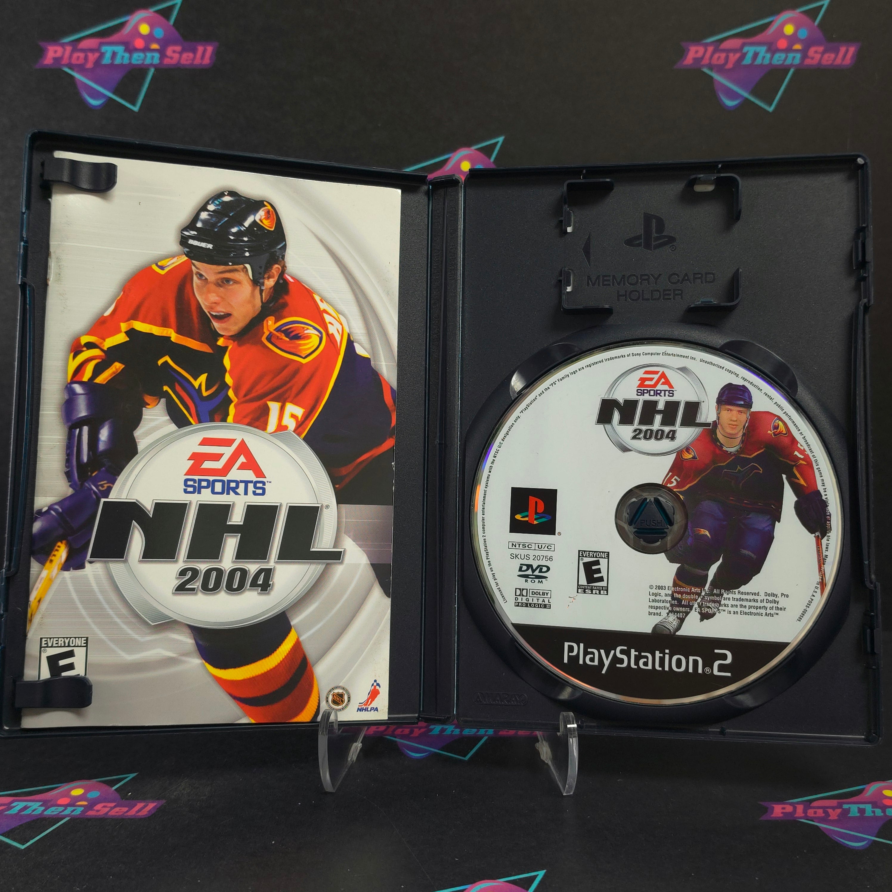 NHL 2004 PS2 PlayStation 2 Complete - Very Good