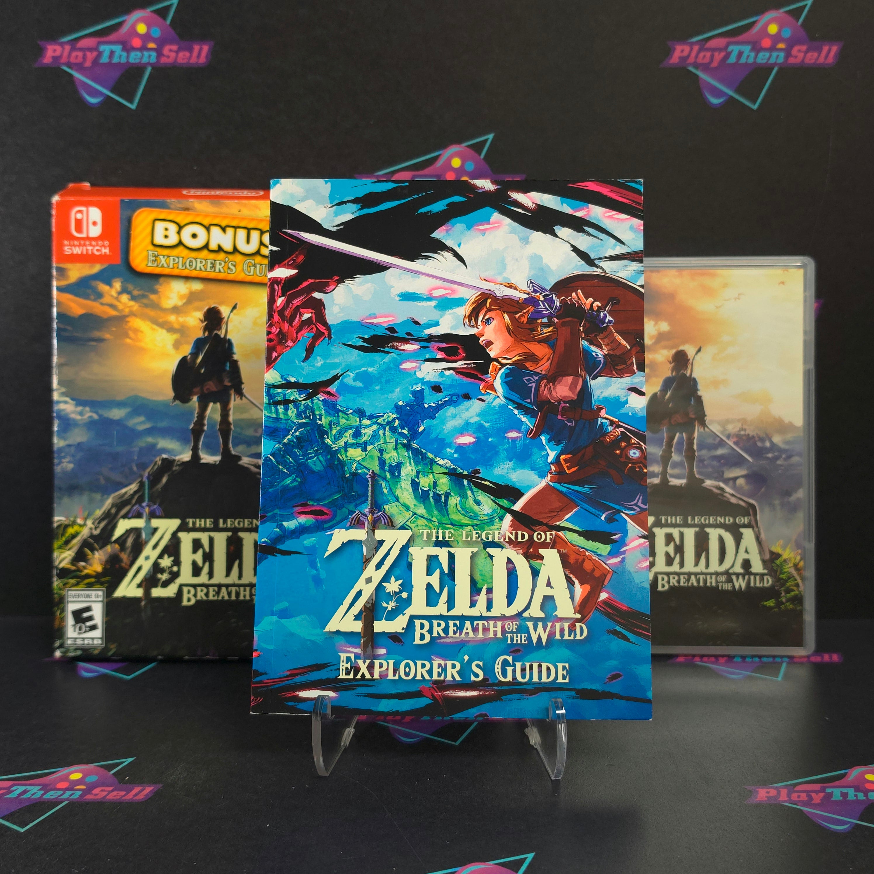 Legend of Zelda Breath of the Wild Explorer's Edition Nintendo Switch CIB - Excellent