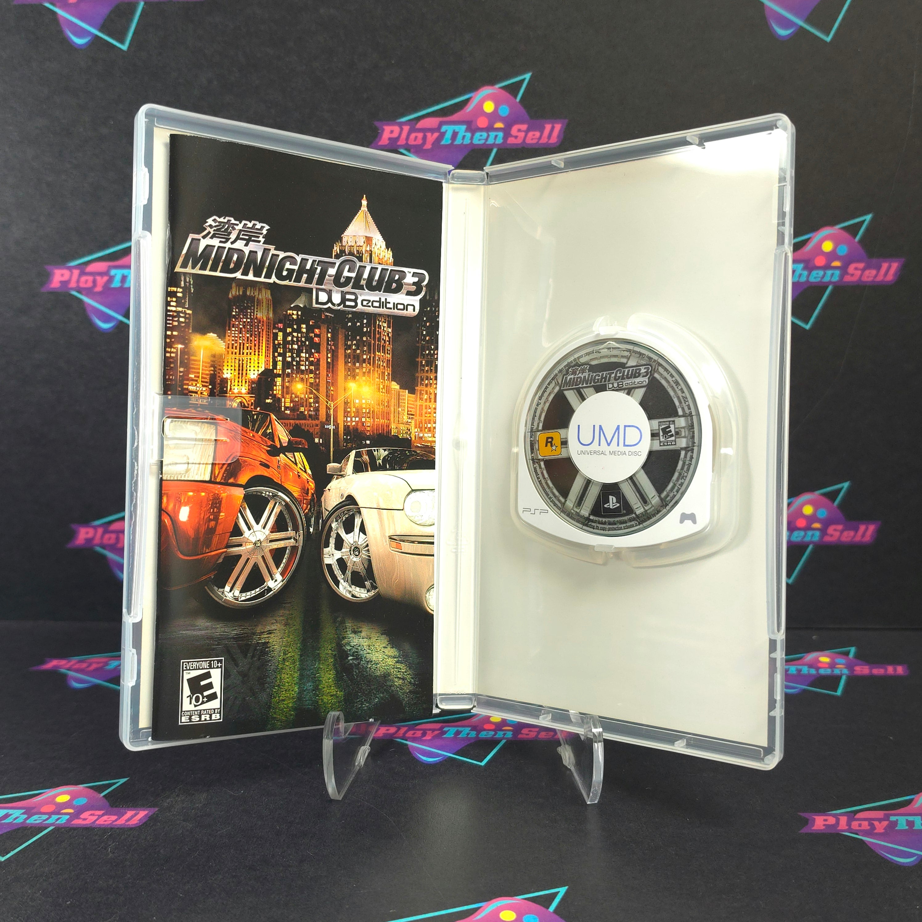 Midnight Club 3 DUB Edition Sony PSP Complete - Excellent