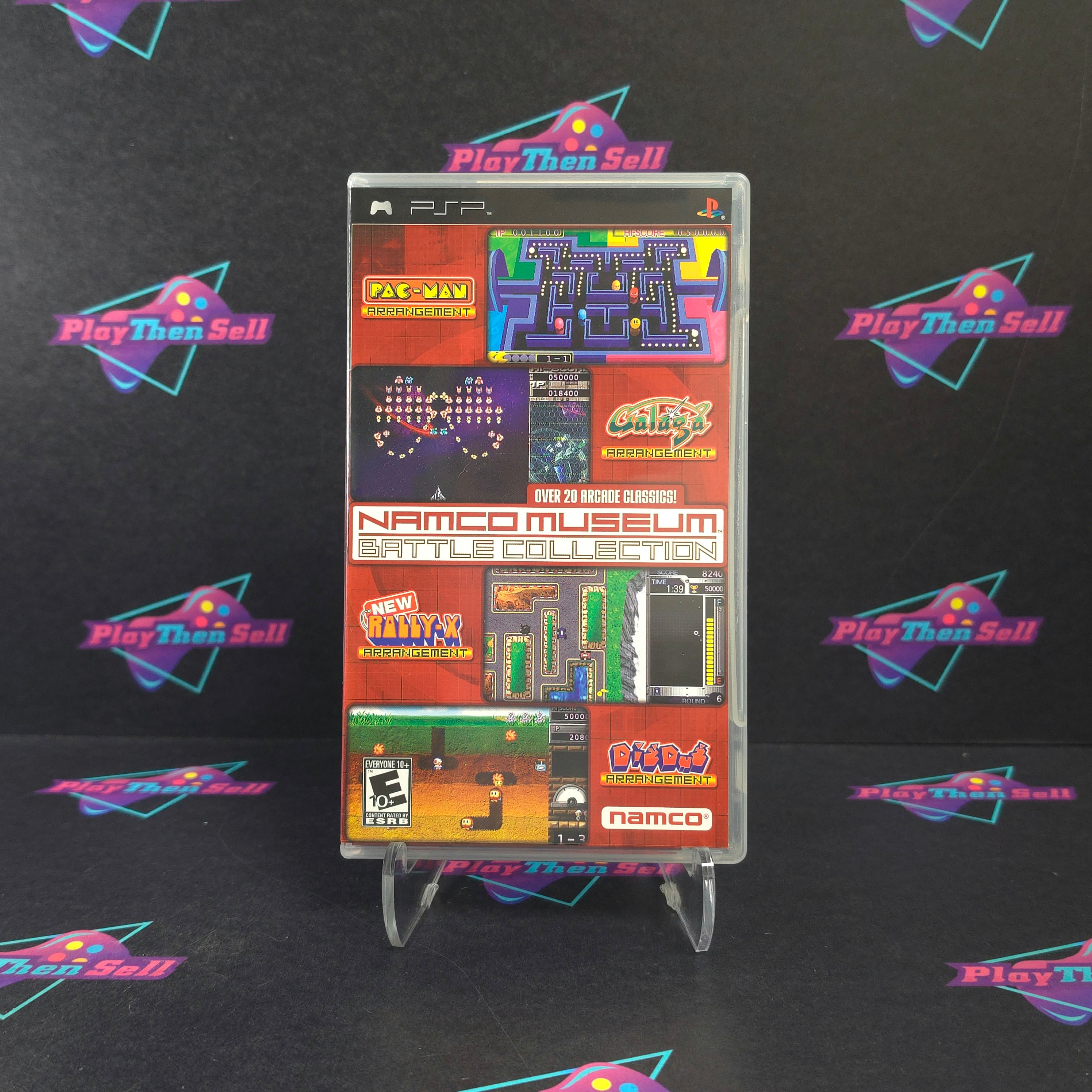 Namco Museum Battle Collection Sony PSP Complete - Excellent