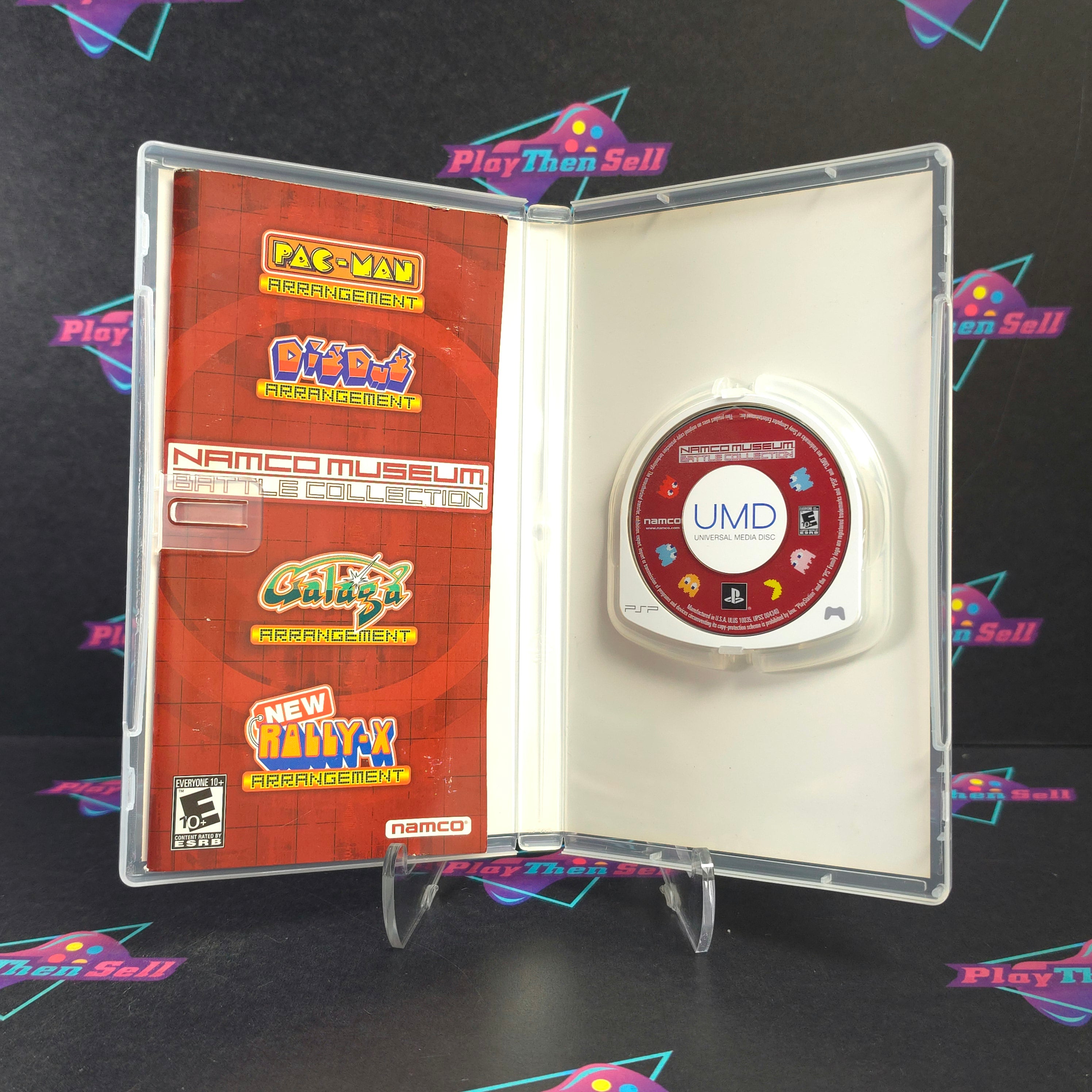 Namco Museum Battle Collection Sony PSP Complete - Excellent