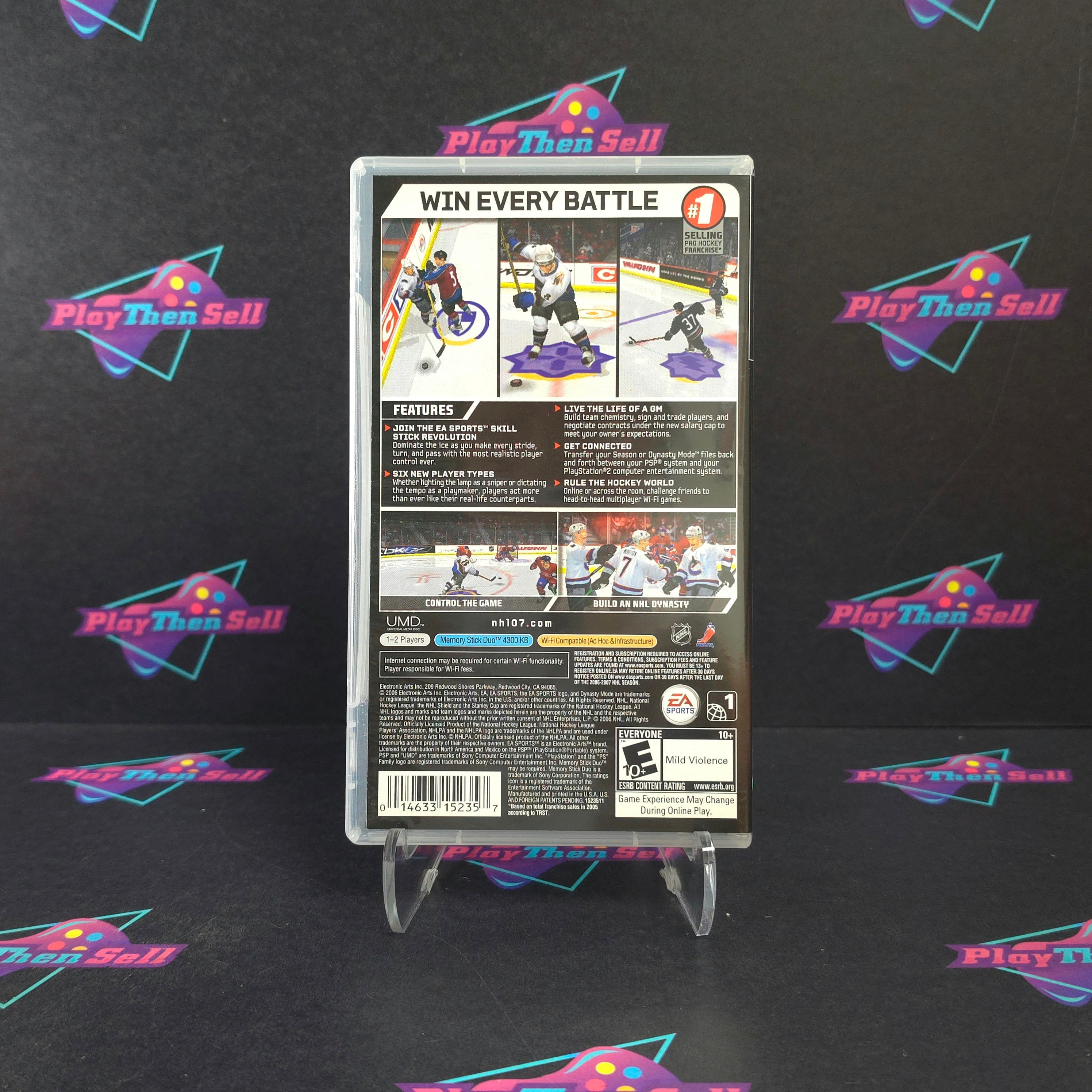 NHL 07 Sony PSP - Very Good