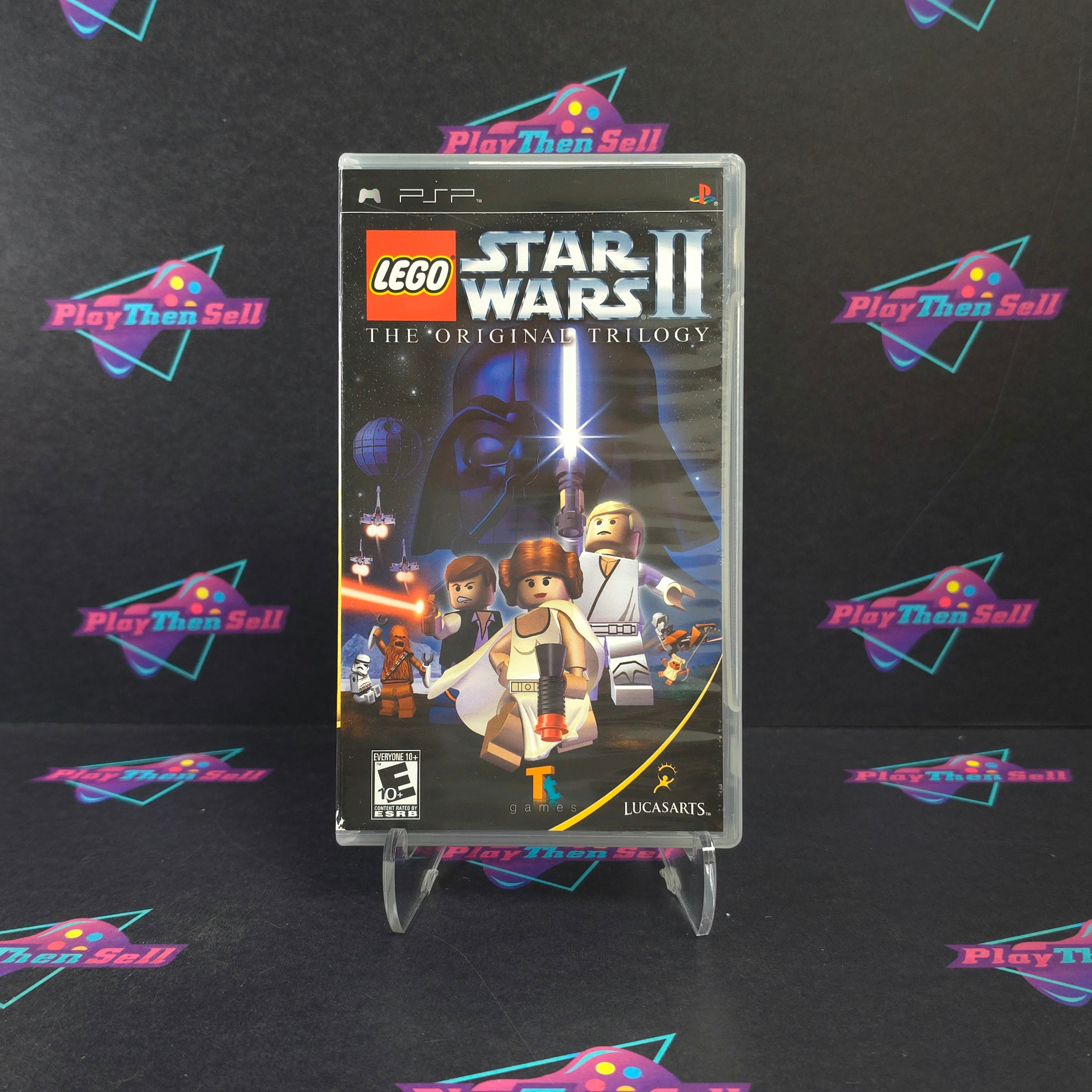 Lego Star Wars II (2) The Original Trilogy Sony PSP Complete - Excellent