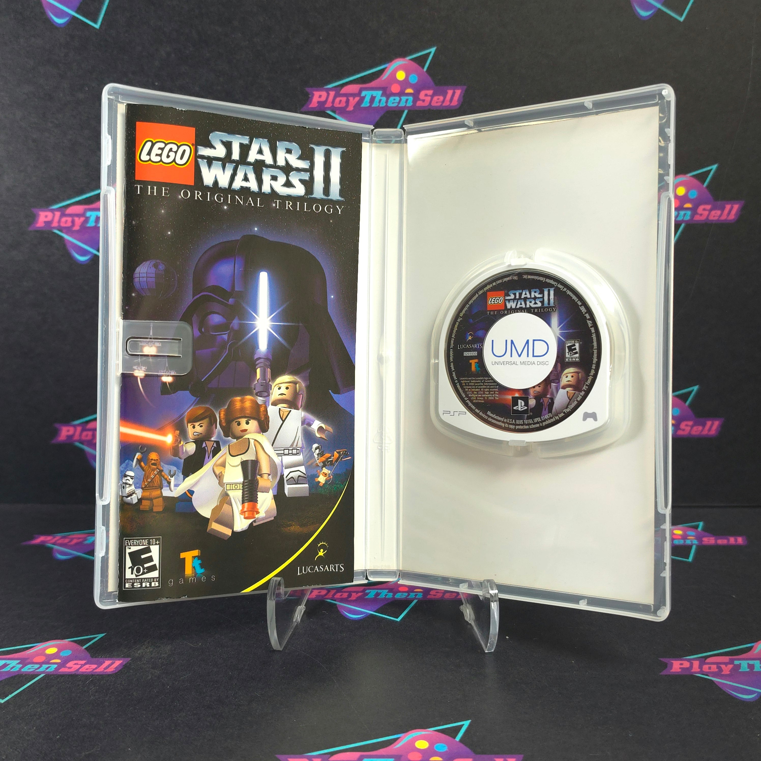 Lego Star Wars II (2) The Original Trilogy Sony PSP Complete - Excellent