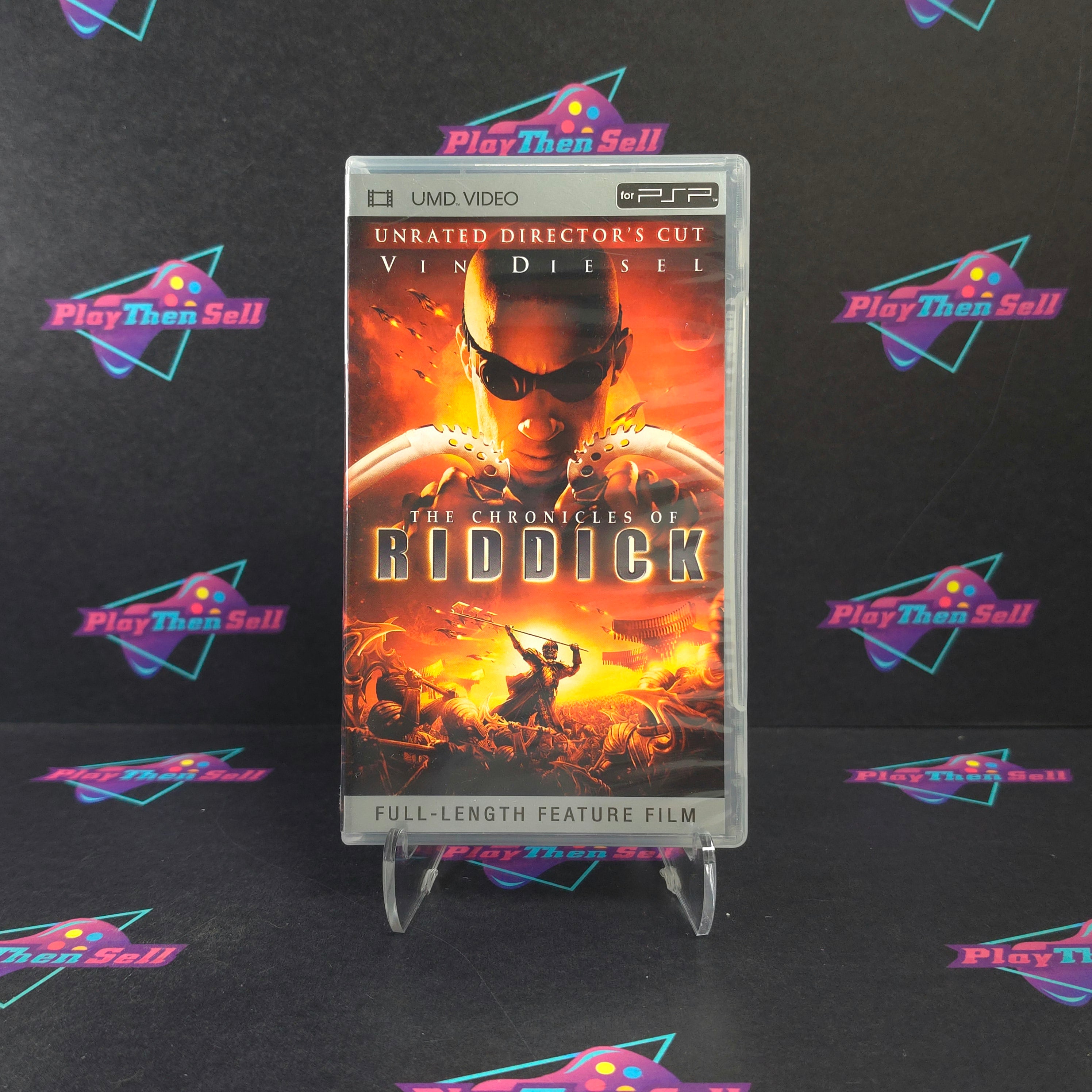 Chronicles of Riddick Director's Cut Sony PSP UMD Movie Complete - Excellent