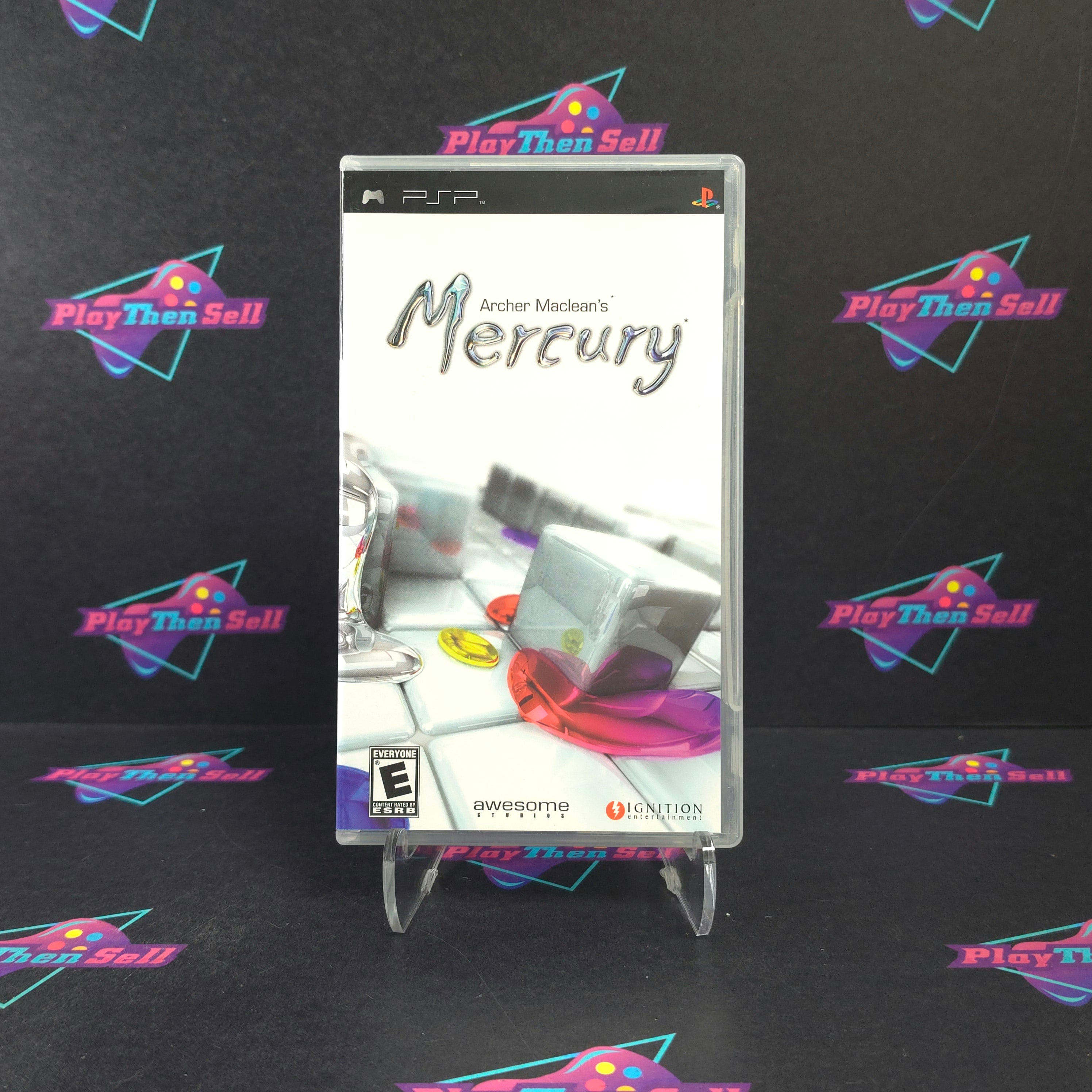 Mercury Sony PSP Clear Disc Complete - Excellent