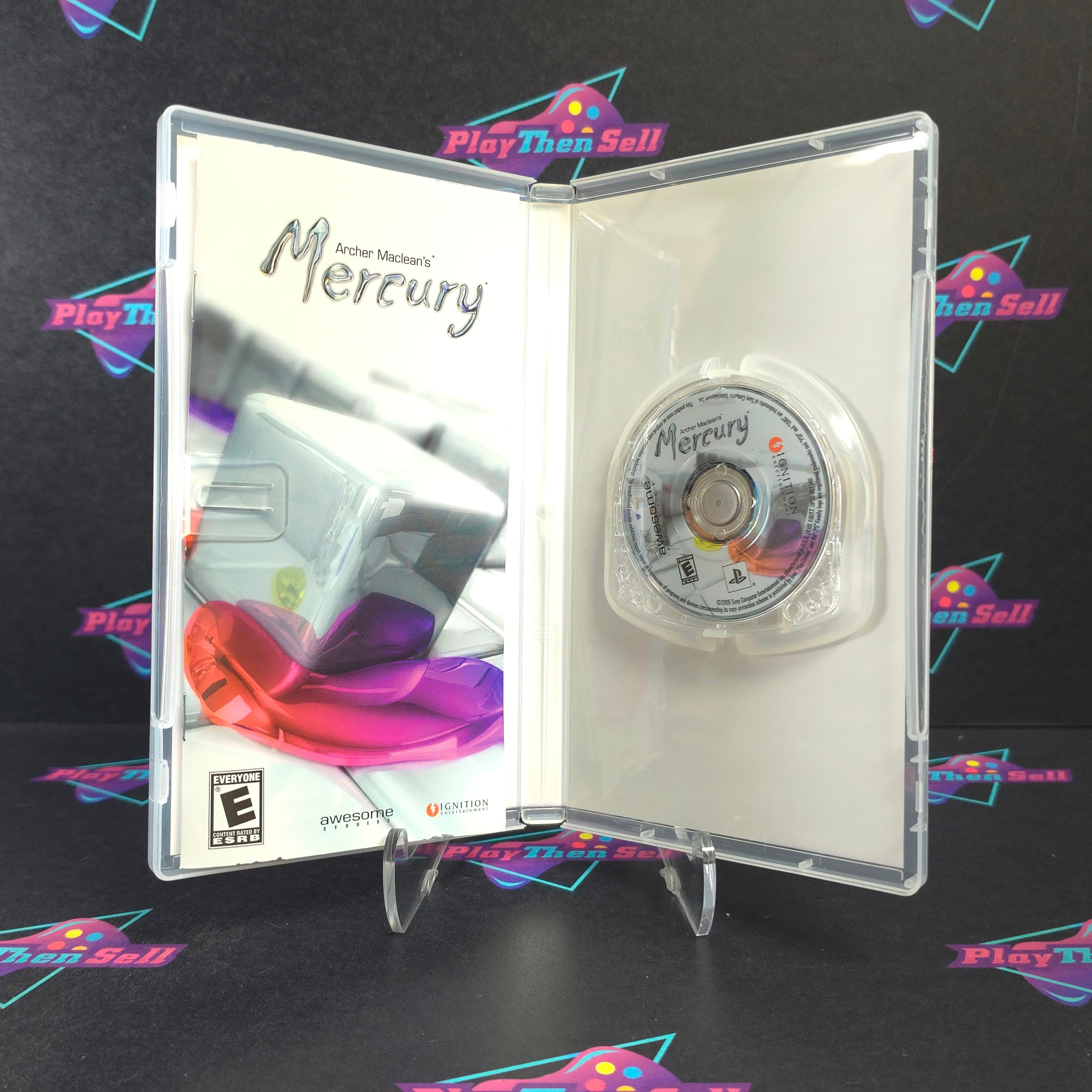 Mercury Sony PSP Clear Disc Complete - Excellent