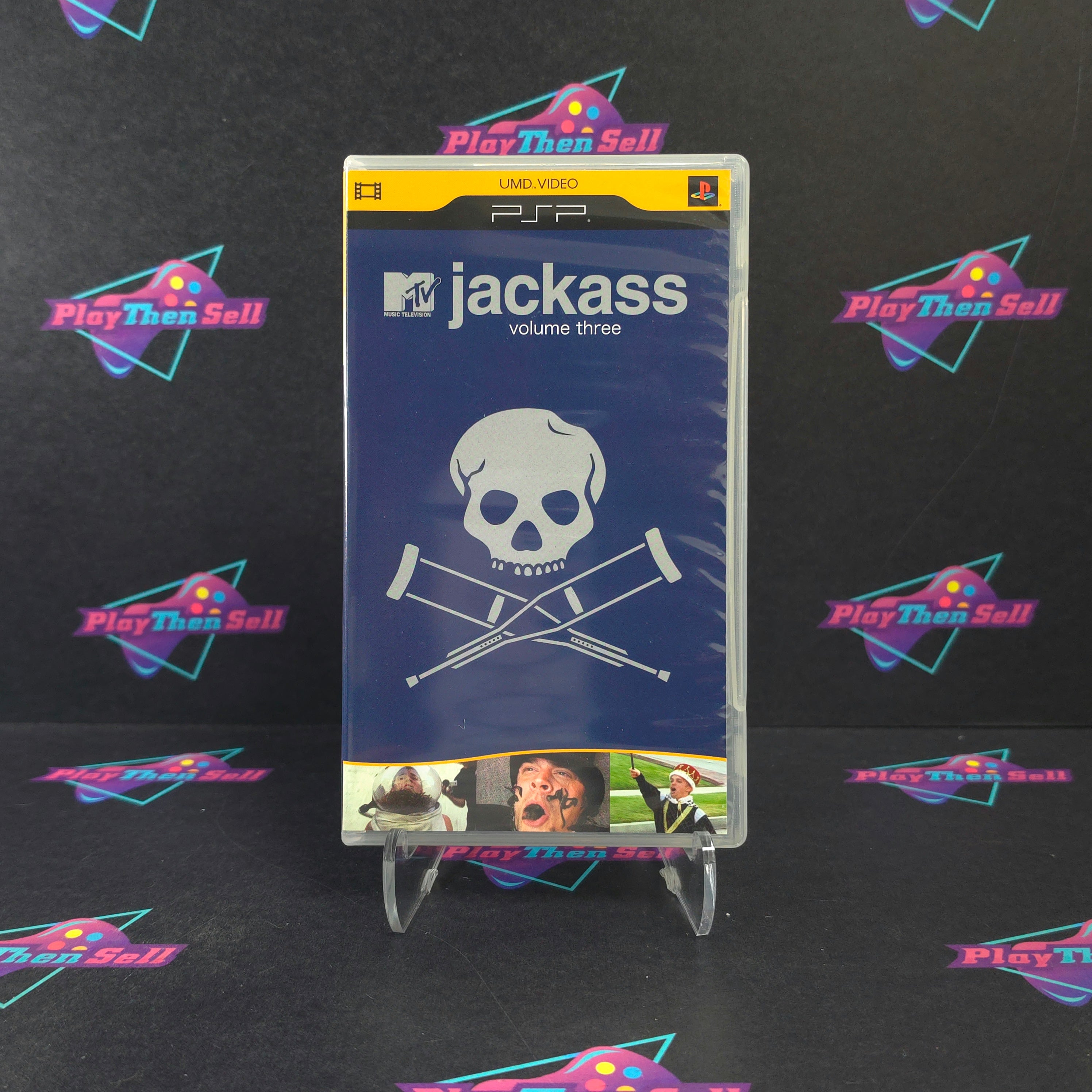 Jackass Volume 3 Sony PSP UMD Movie Complete - Excellent