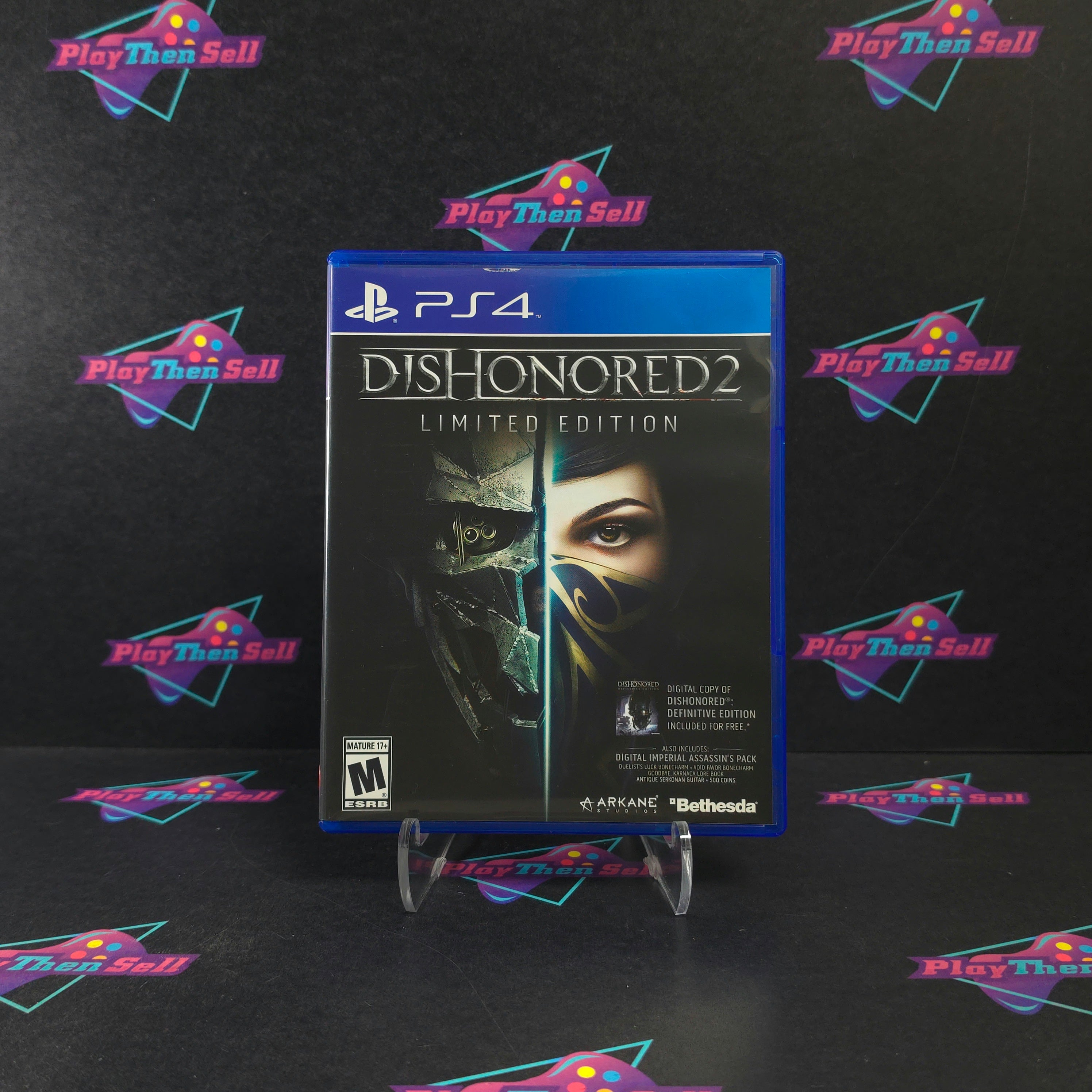 Dishonored 2 Limited Edition PS4 PlayStation 4 Complete - Very Good