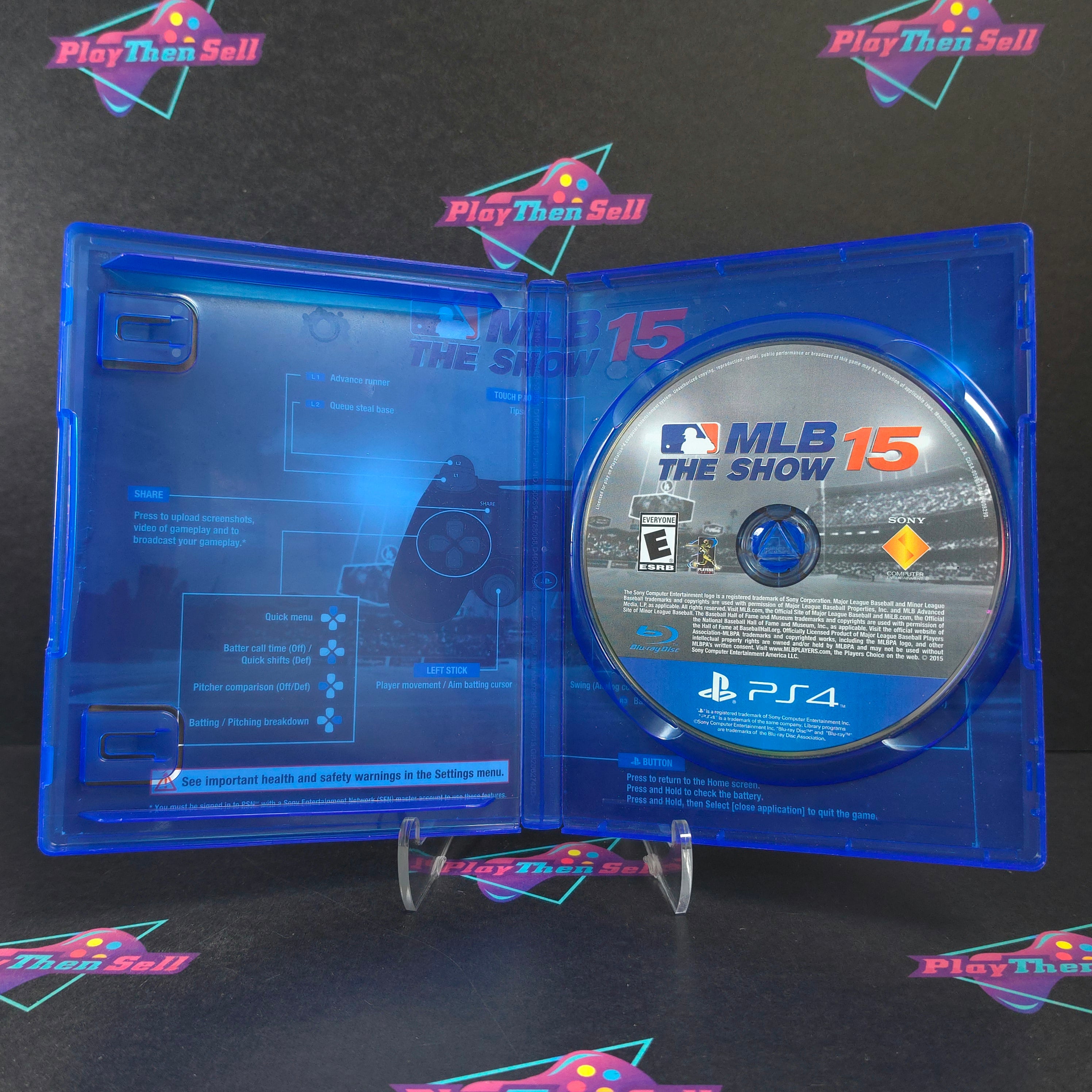 MLB 15 The Show PS4 PlayStation 4 Complete - Very Good