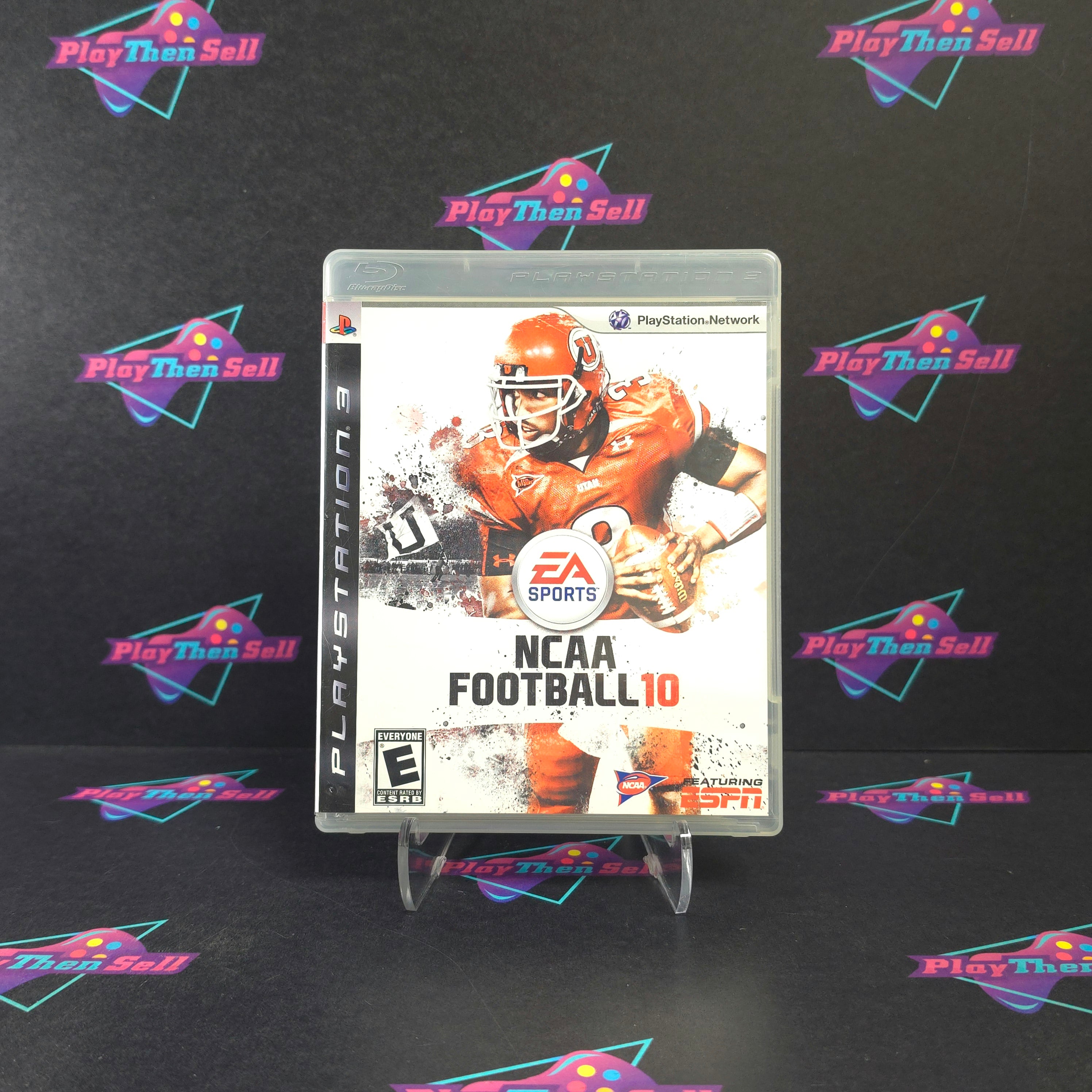 NCAA Football 10 PS3 PlayStation 3 Complete - Very Good