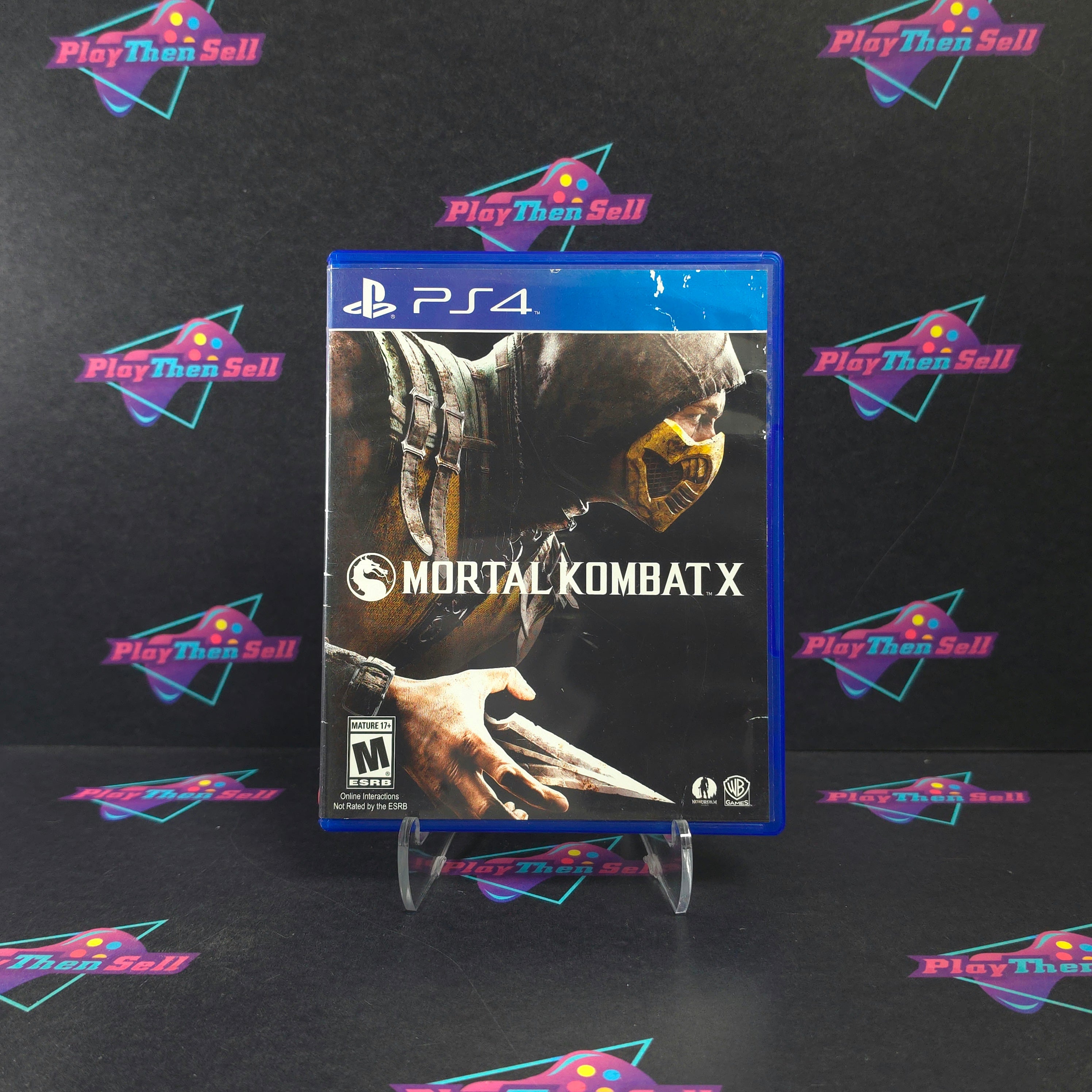 Mortal Kombat X PS4 PlayStation 4 Complete - Very Good