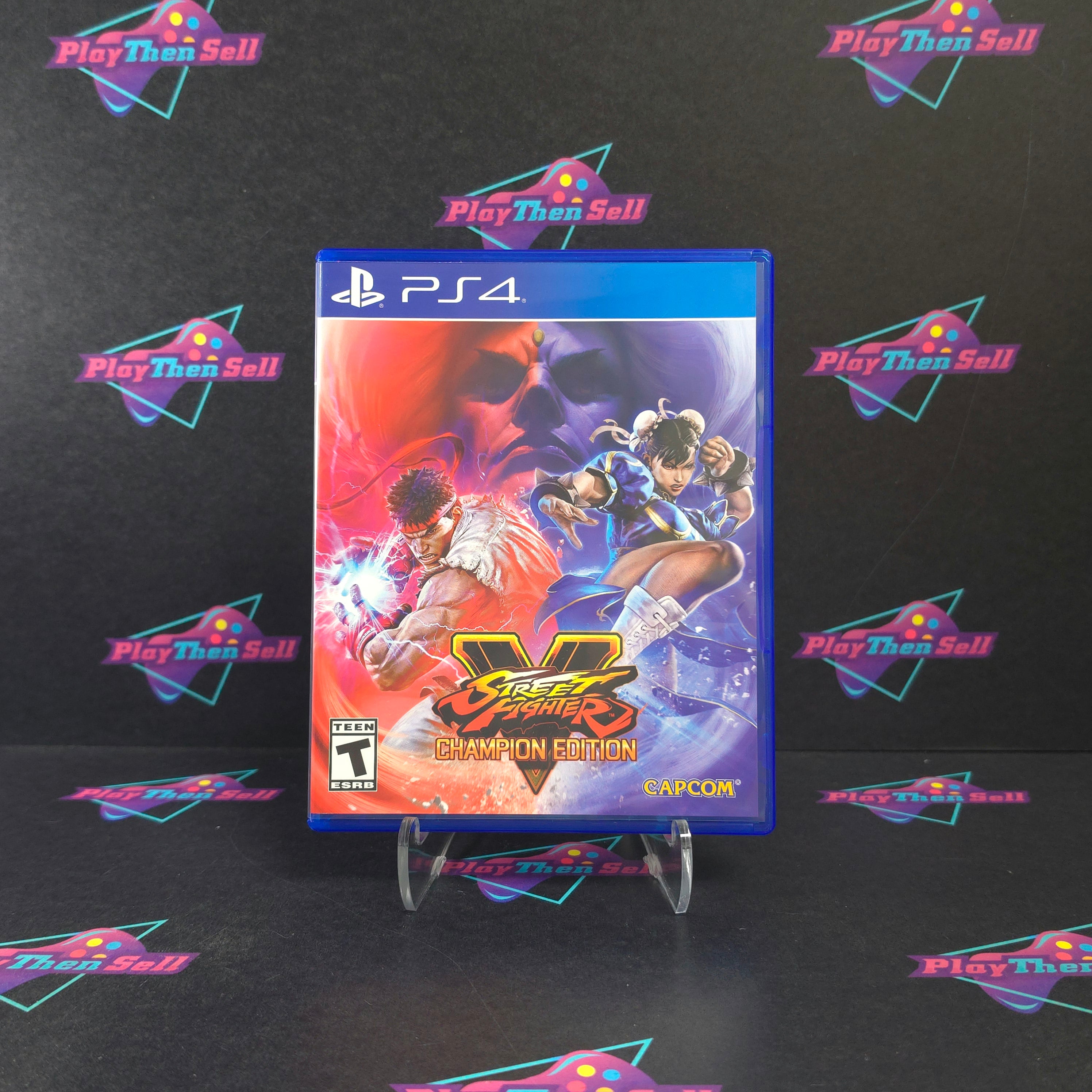 Street Fighter V (5) Champion Edition PS4 PlayStation 4 Complete - Excellent