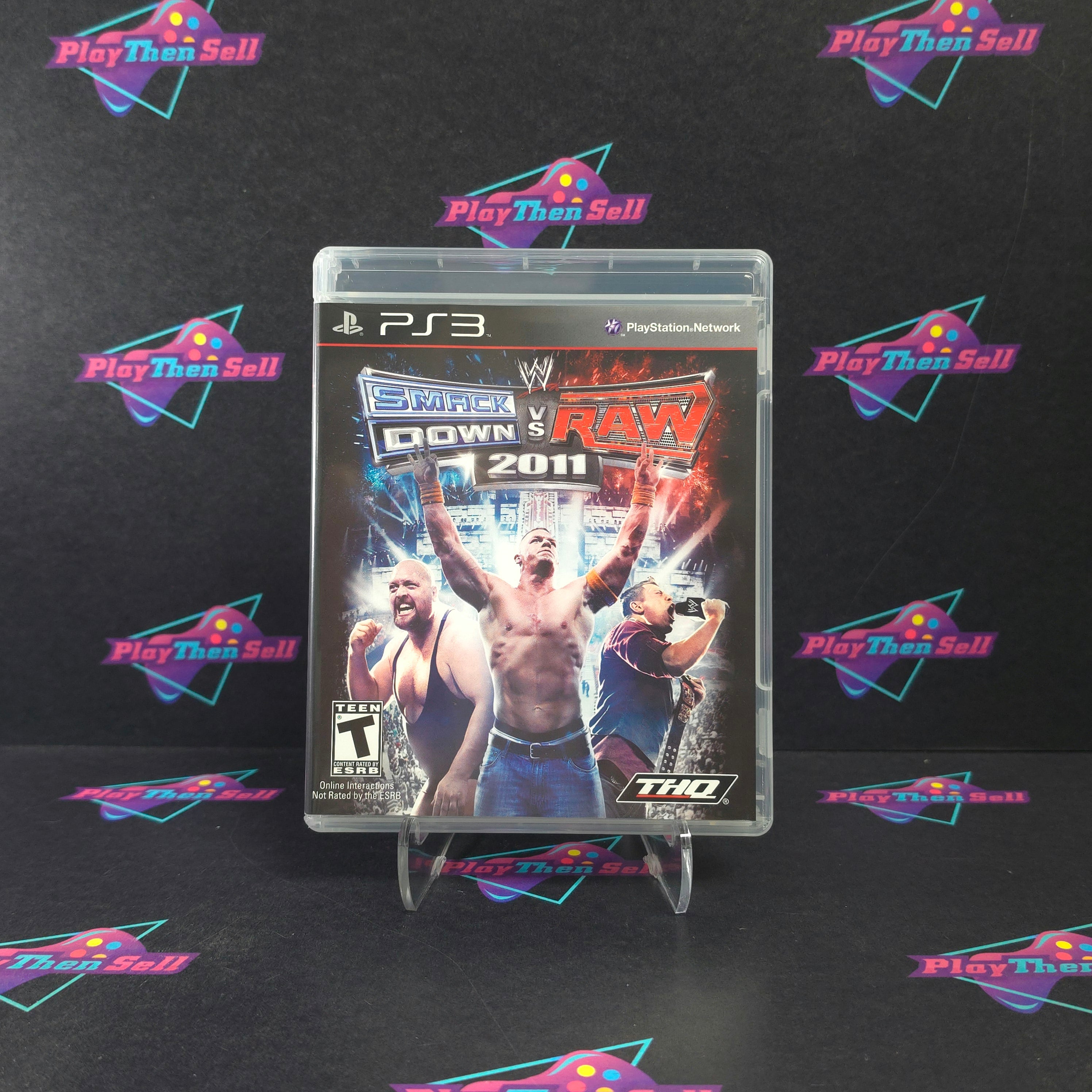 WWE SmackDown vs Raw 2011 PS3 Playstation 3 Complete - Excellent