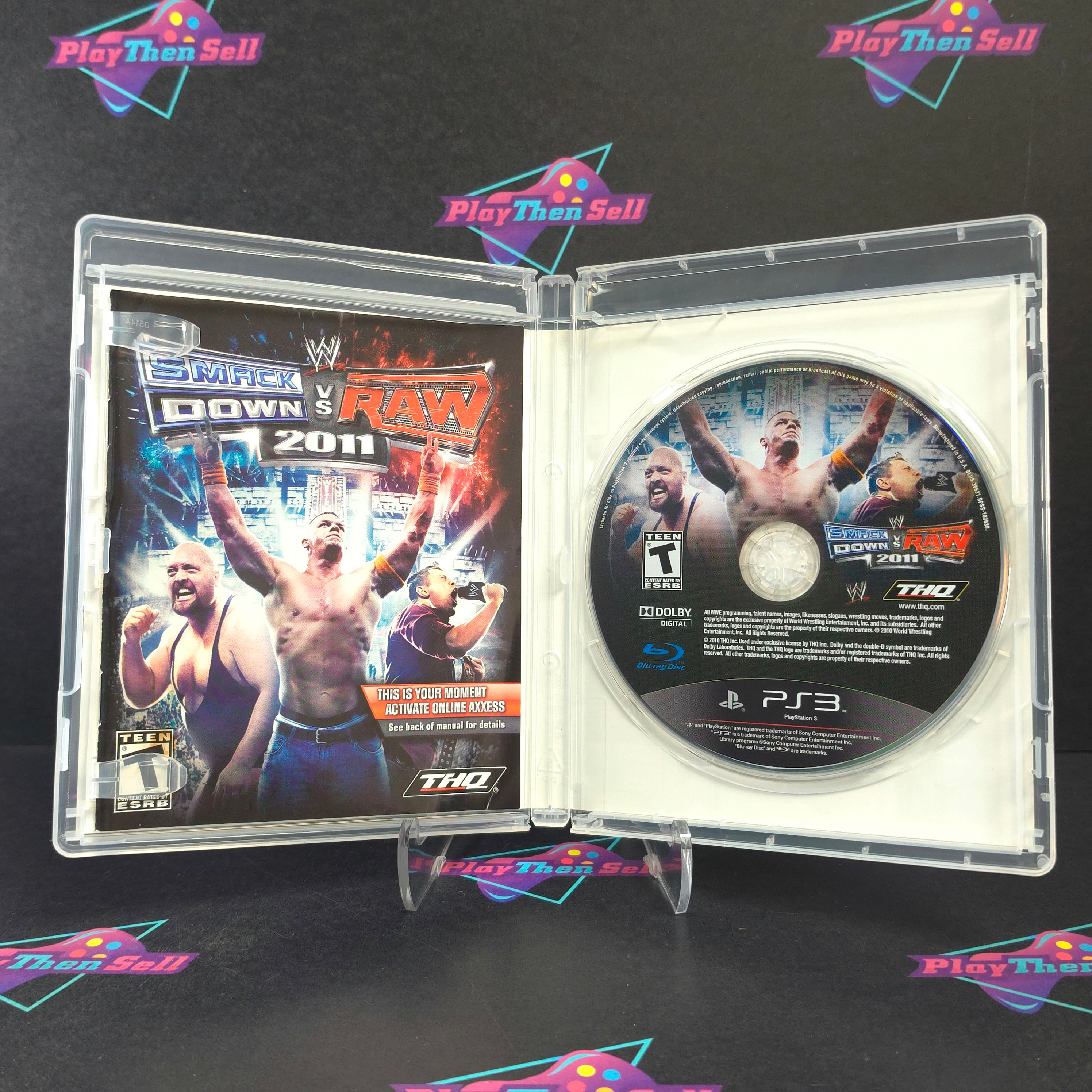 WWE SmackDown vs Raw 2011 PS3 Playstation 3 Complete - Excellent