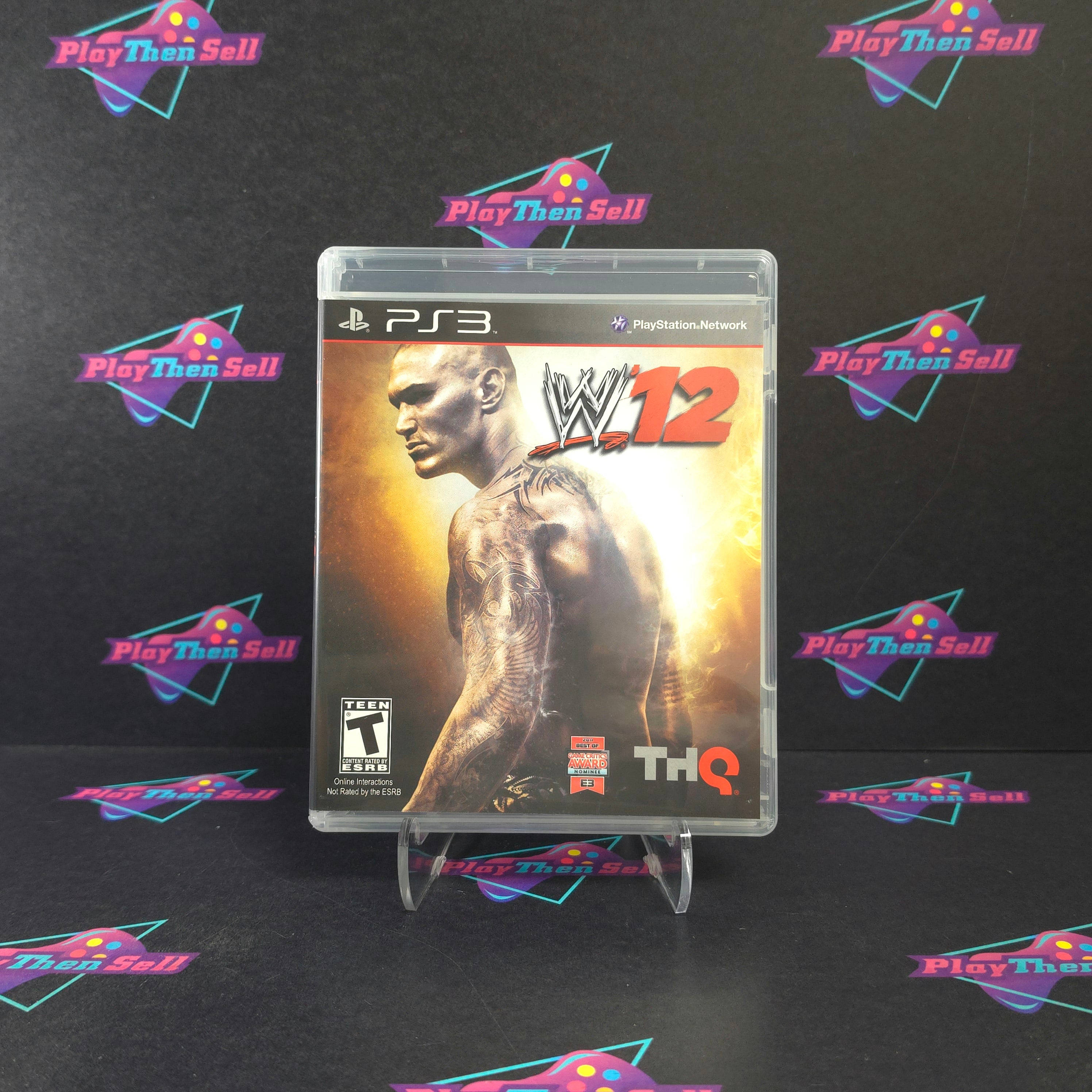 WWE 12 PS3 PlayStation 3 Complete - Excellent