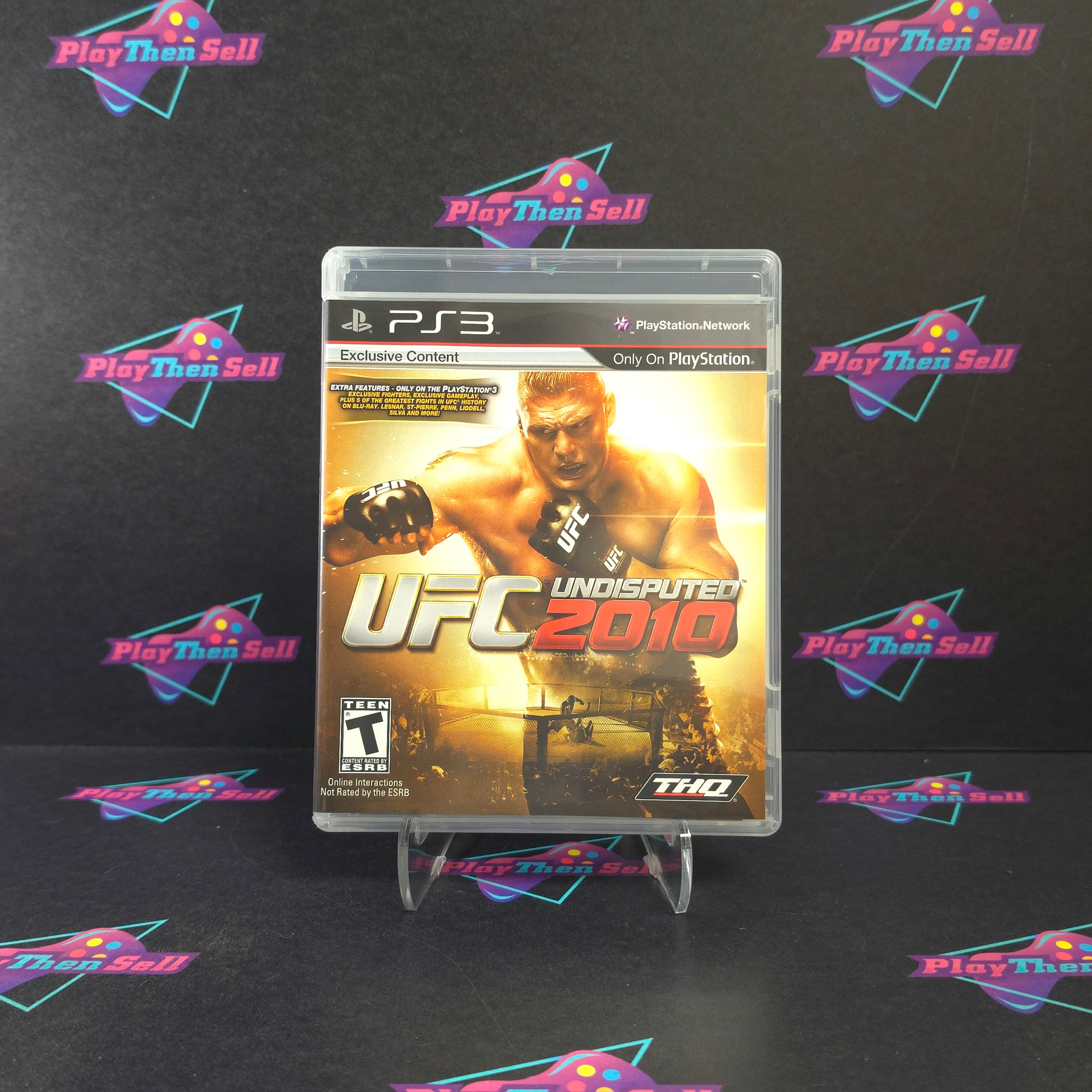 UFC Undisputed 2010 PS3 PlayStation 3 Complete - Excellent