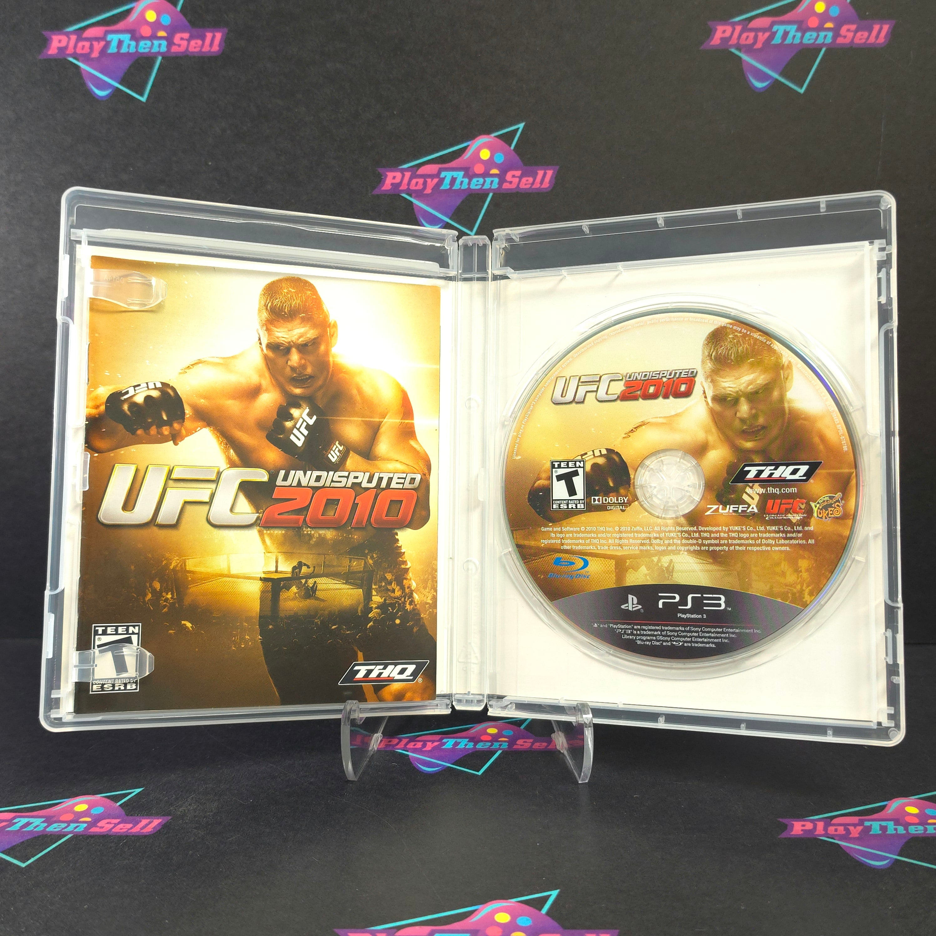 UFC Undisputed 2010 PS3 PlayStation 3 Complete - Excellent