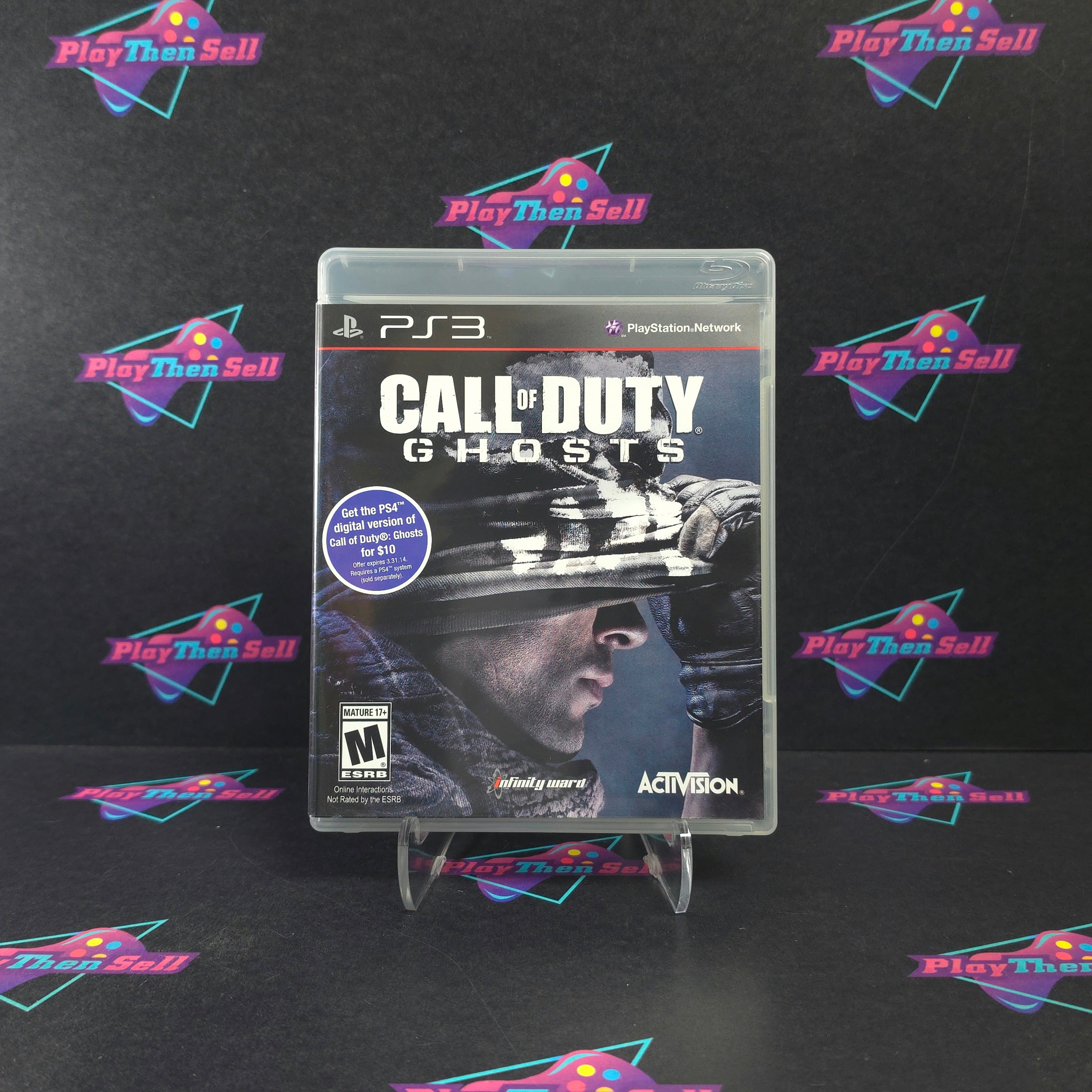 Call of Duty Ghosts PS3 PlayStation 3 Complete - Excellent