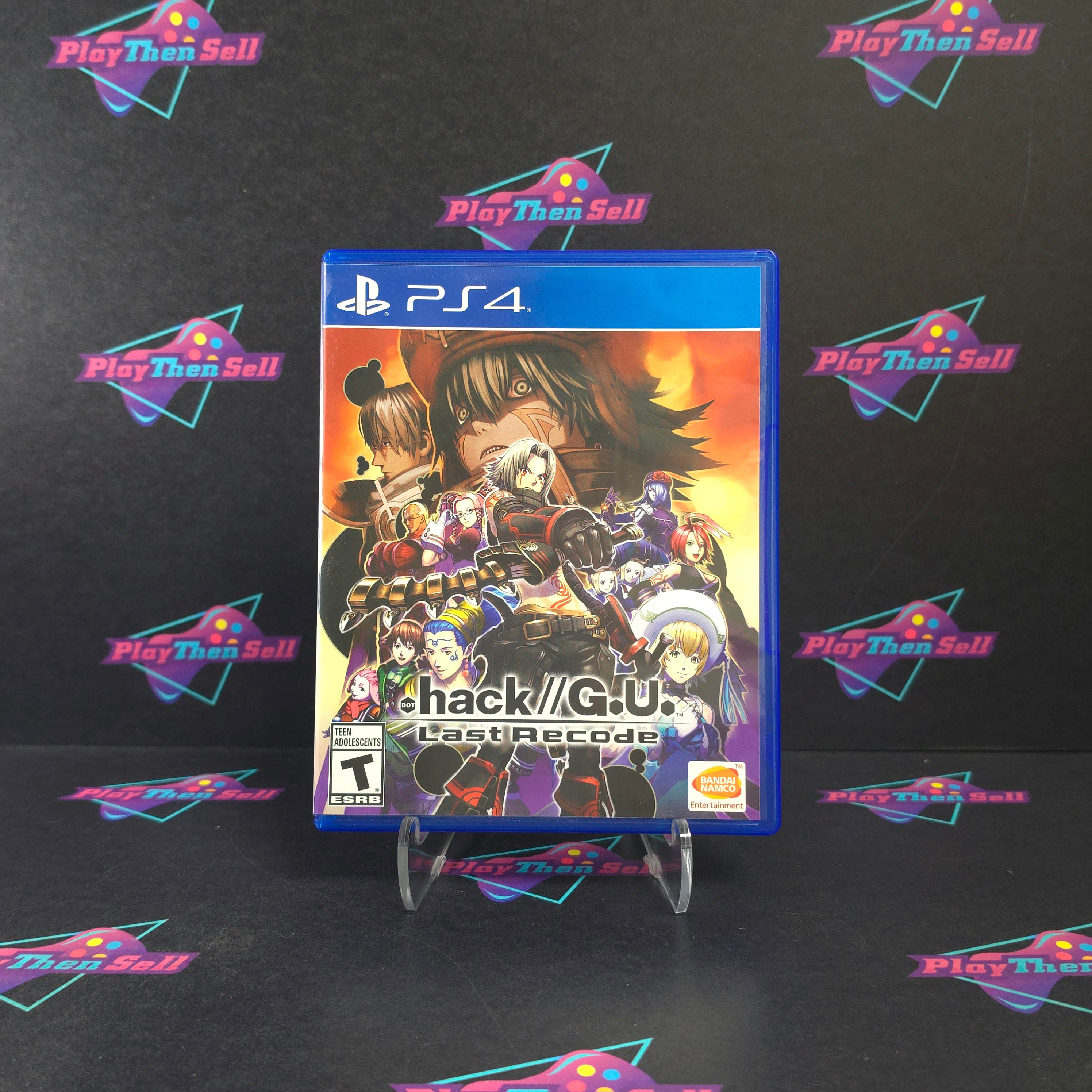 .Hack G.U. Last Recode PS4 PlayStation 4 Complete - Excellent
