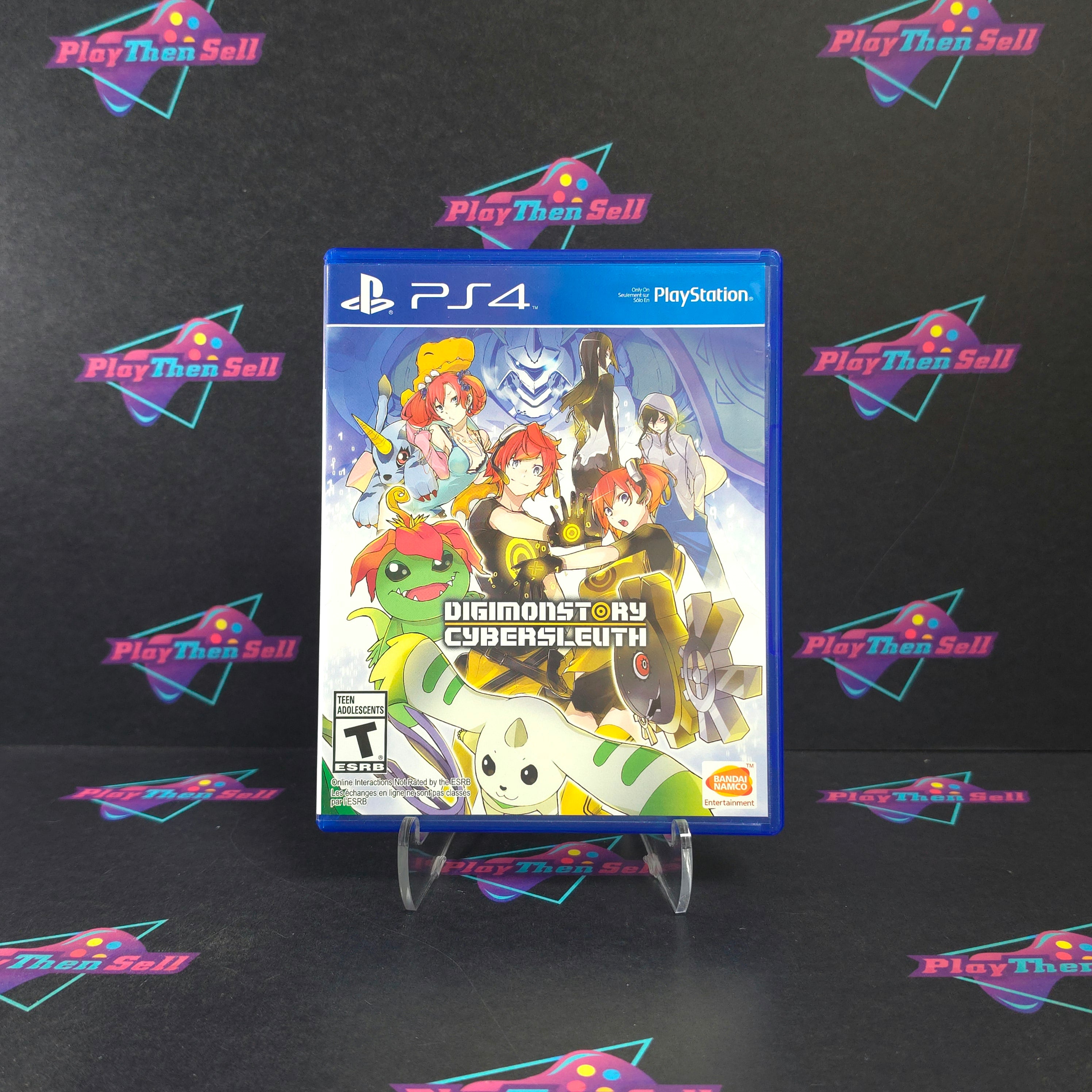 Digimon Story Cyber Sleuth PS4 PlayStation 4 Complete - Excellent