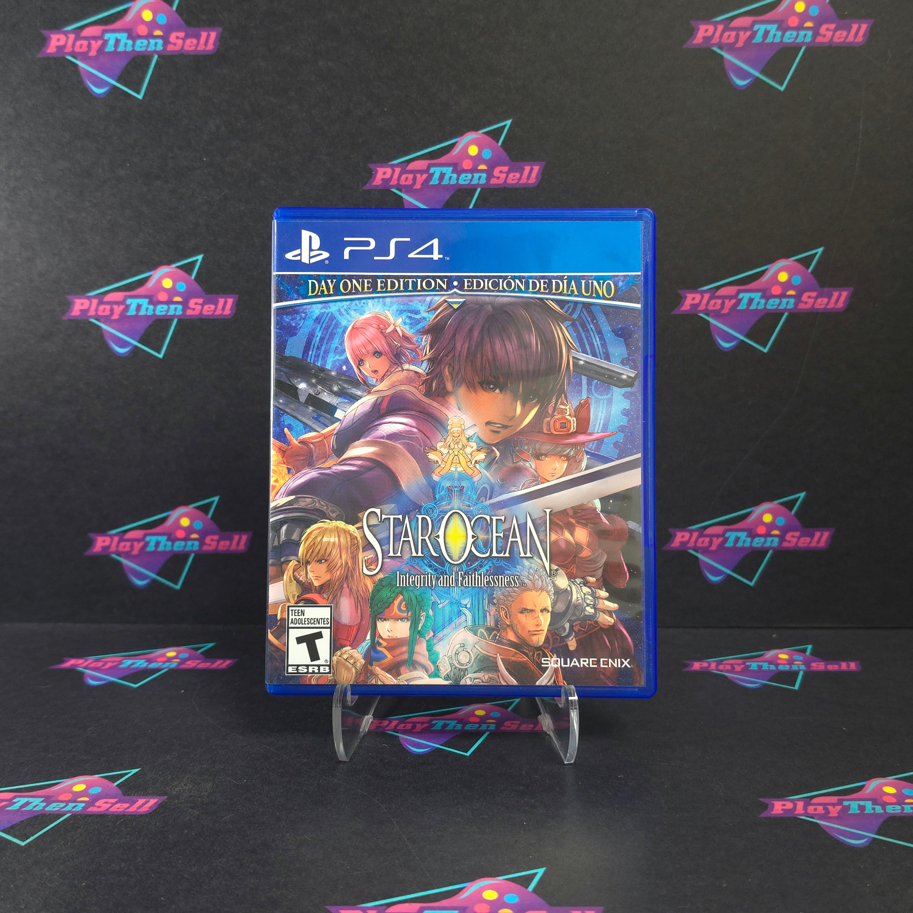 Star Ocean Integrity and Faithlessness Day One Edition PS4 PlayStation 4 Complete - Excellent