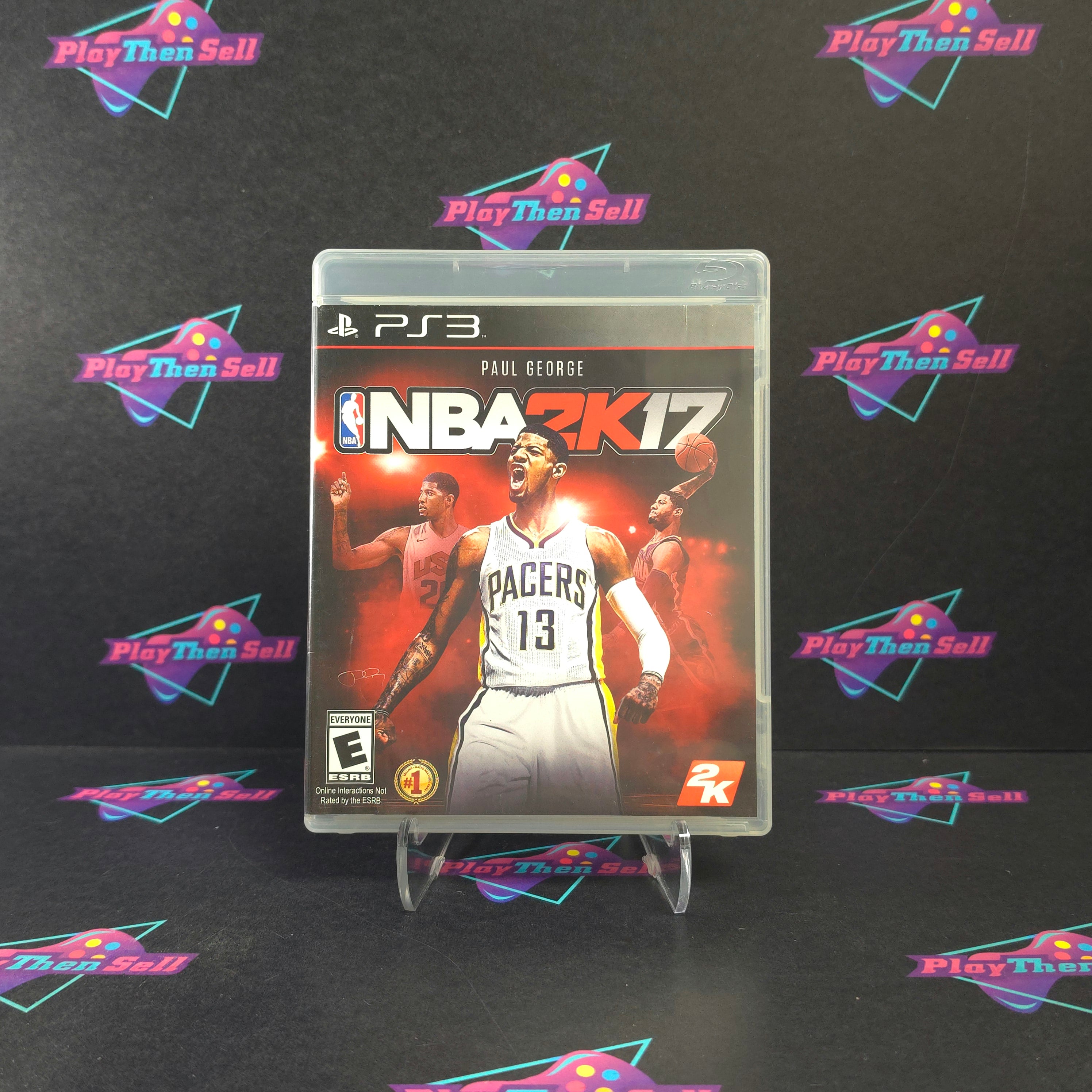 NBA 2K17 Paul George PS3 PlayStation 3 Complete - Very Good