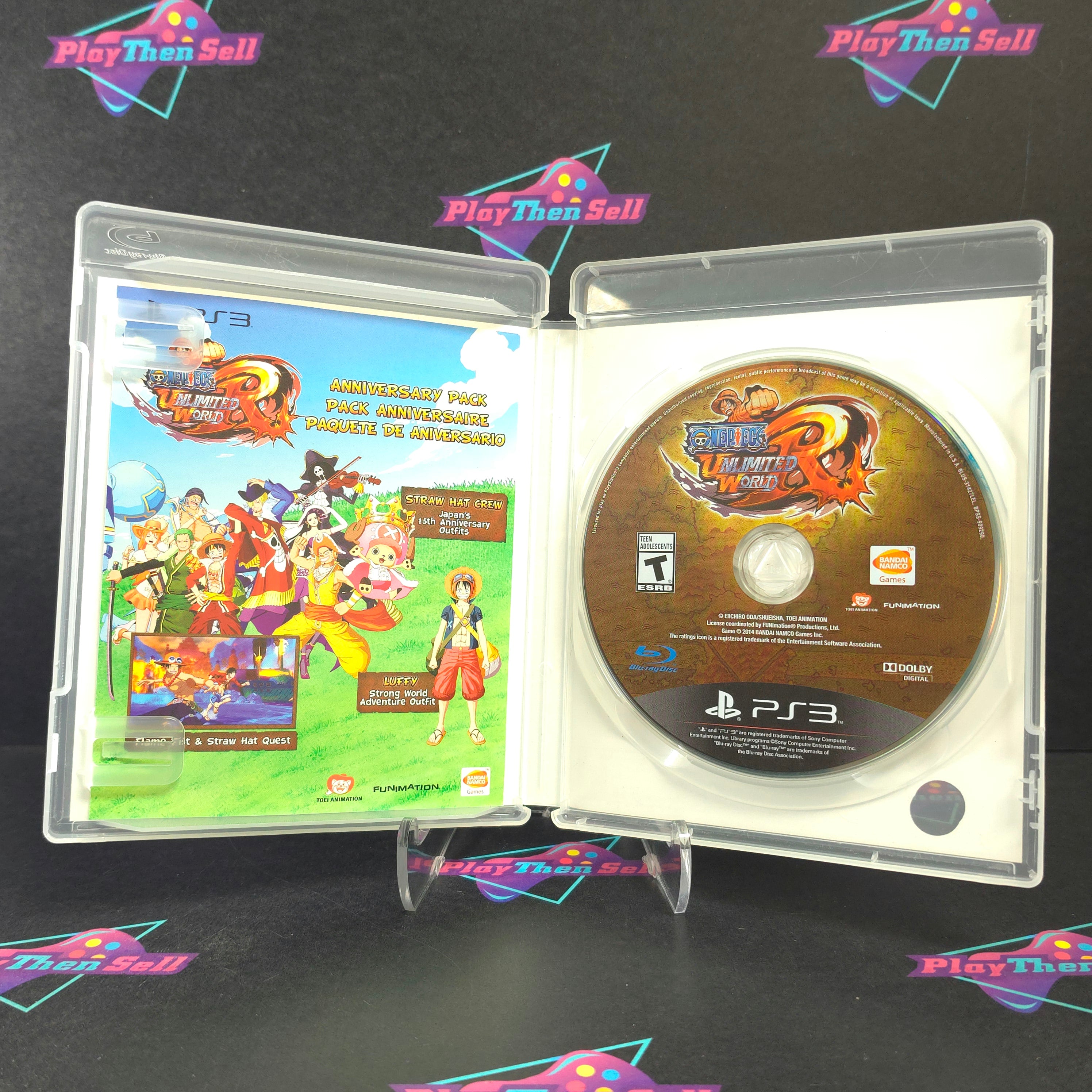 One Piece Unlimited World Red Day One Edition PS3 PlayStation 3 - Very Good
