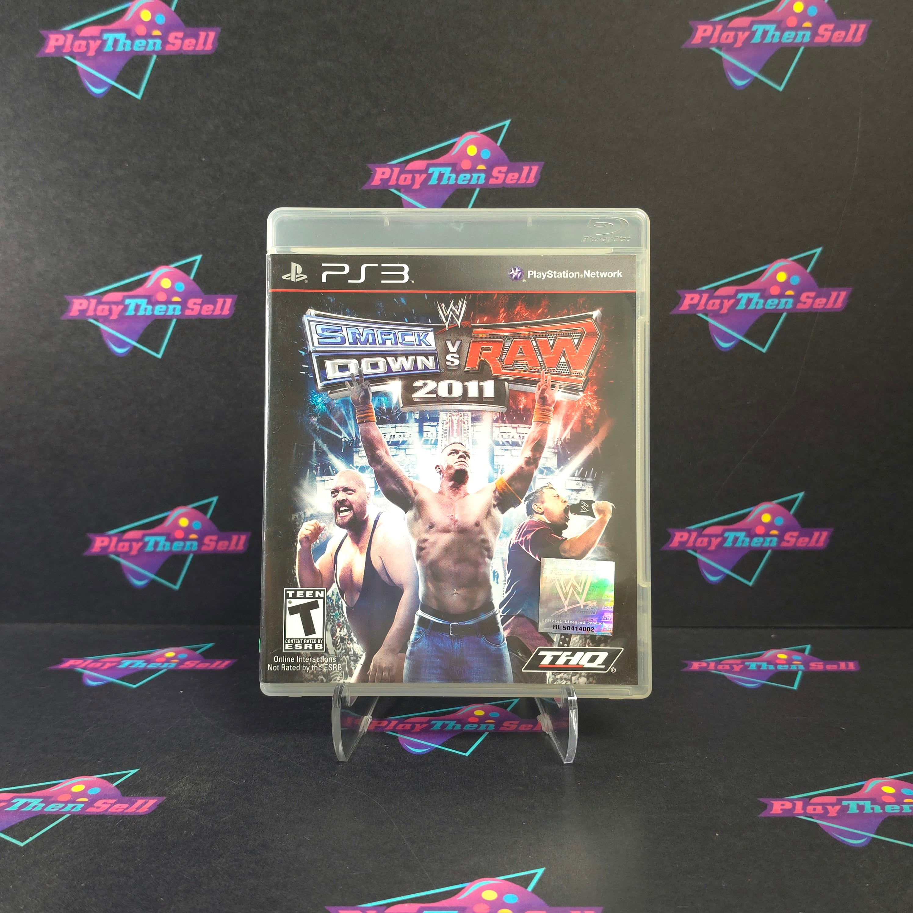 WWE SmackDown vs Raw 2011 PS3 PlayStation 3 - Very Good