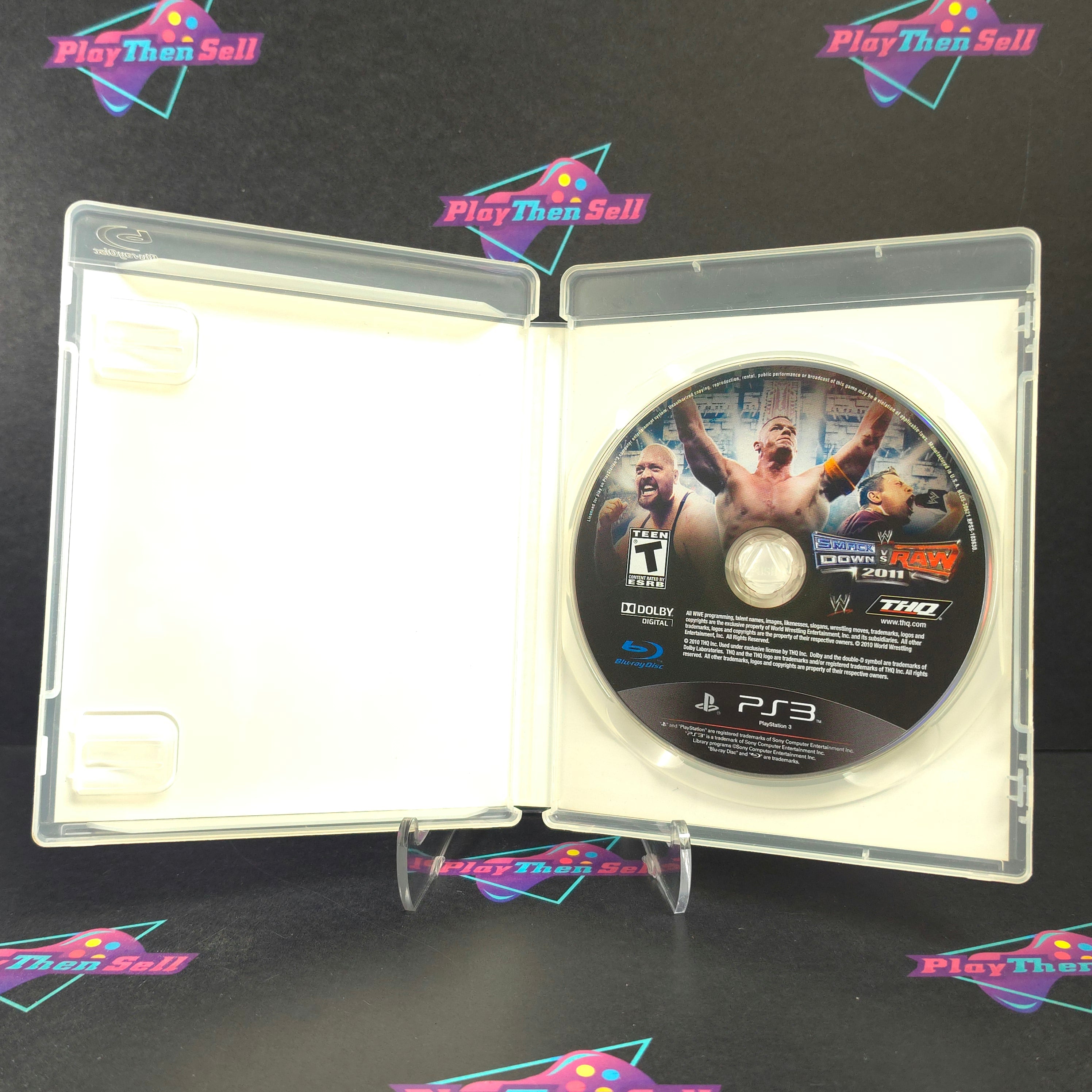 WWE SmackDown vs Raw 2011 PS3 PlayStation 3 - Very Good