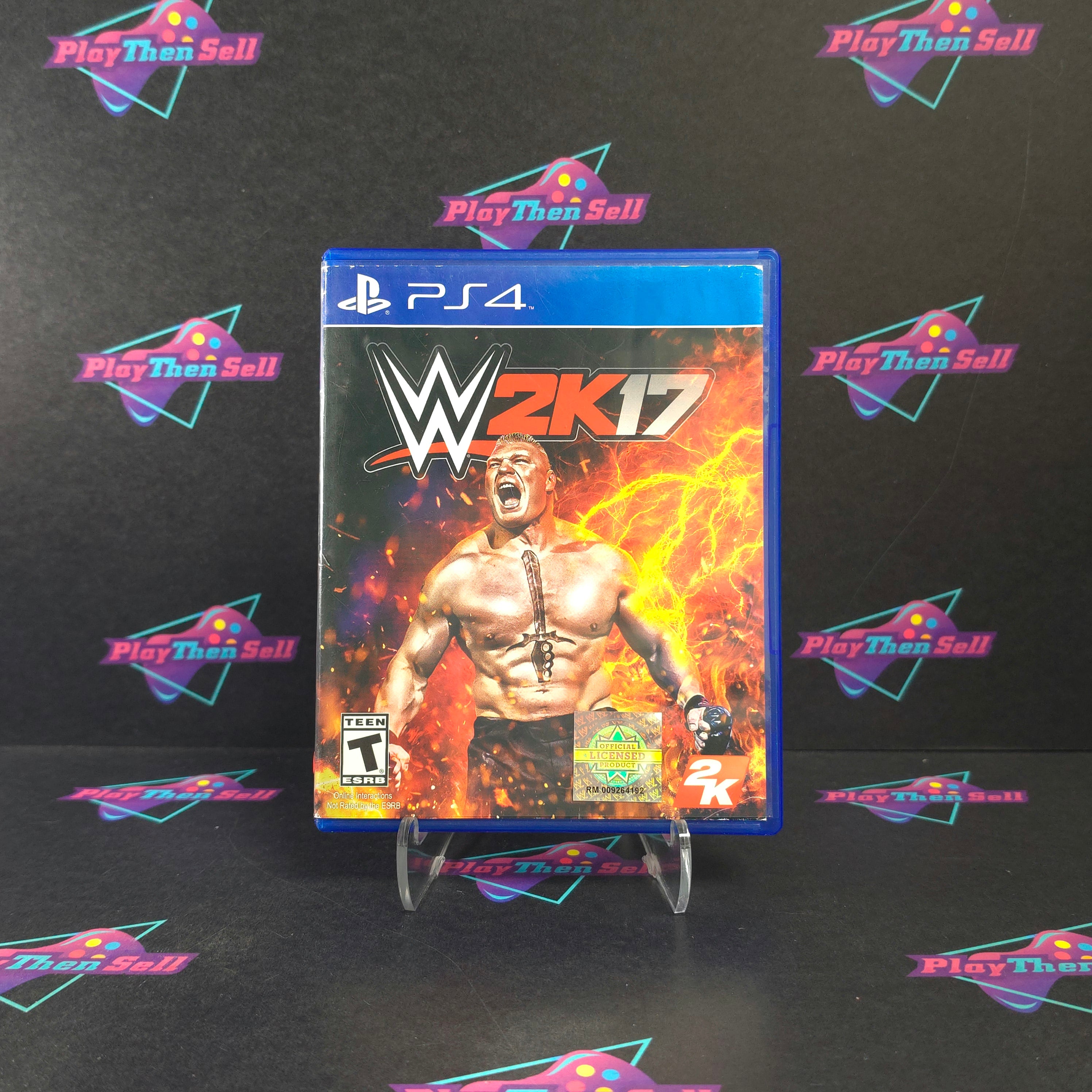 WWE 2K17 PS4 PlayStation 4 Complete - Very Good