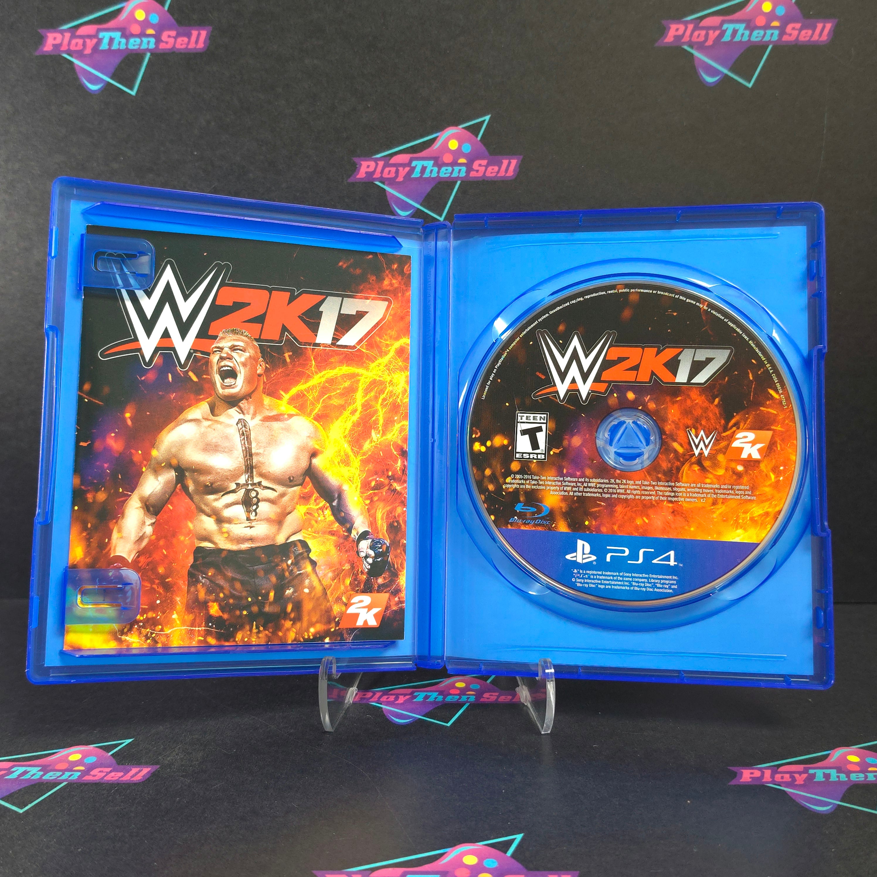 WWE 2K17 PS4 PlayStation 4 Complete - Very Good