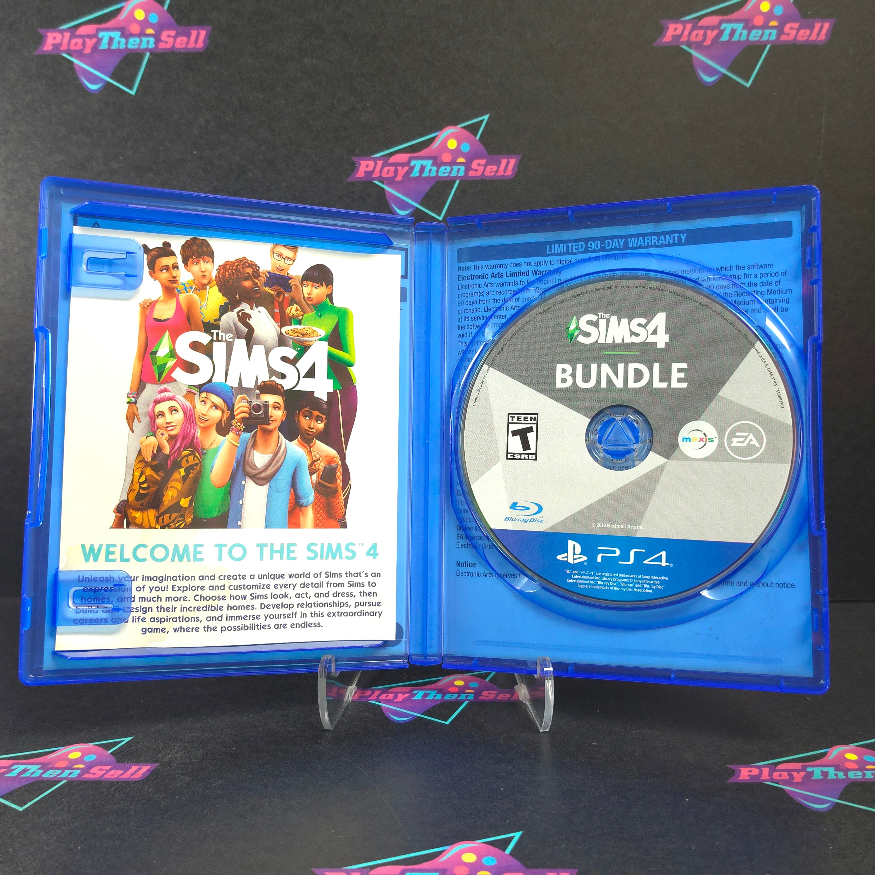 The Sims 4 Island Living Bundle PS4 PlayStation 4 Complete - Very Good