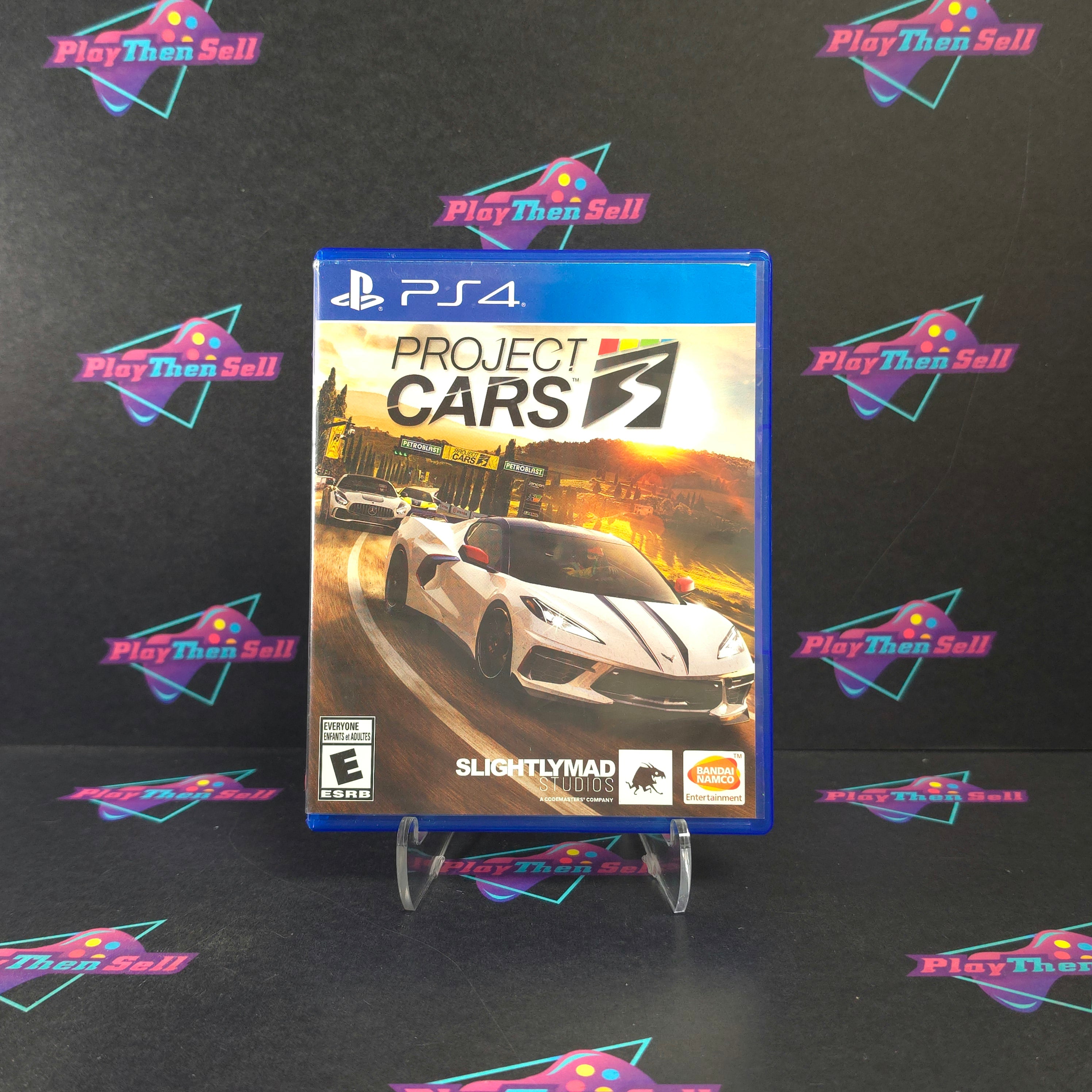 Project CARS 3 PS4 PlayStation 4 Complete - Very Good