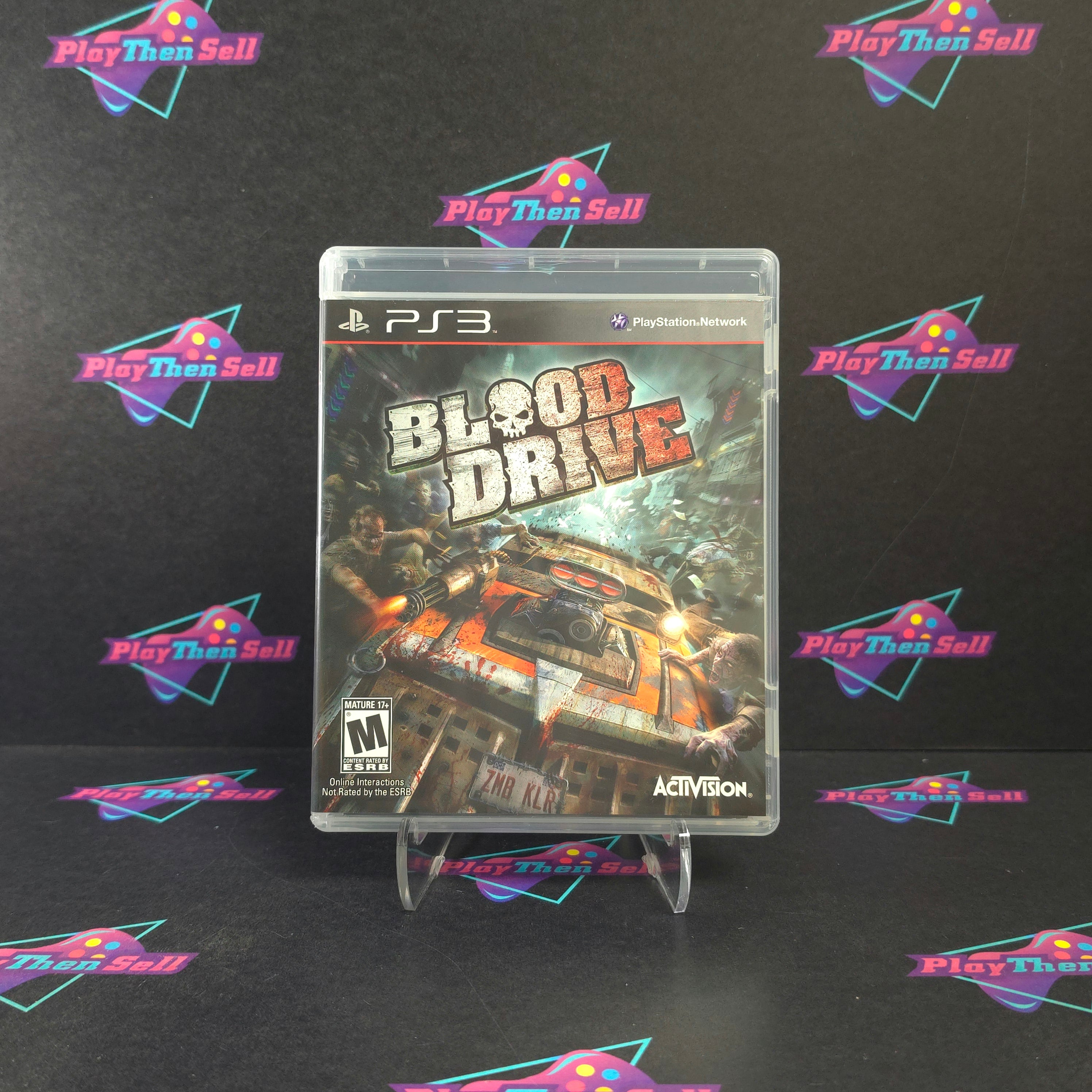 Blood Drive PS3 PlayStation 3 Complete - Excellent