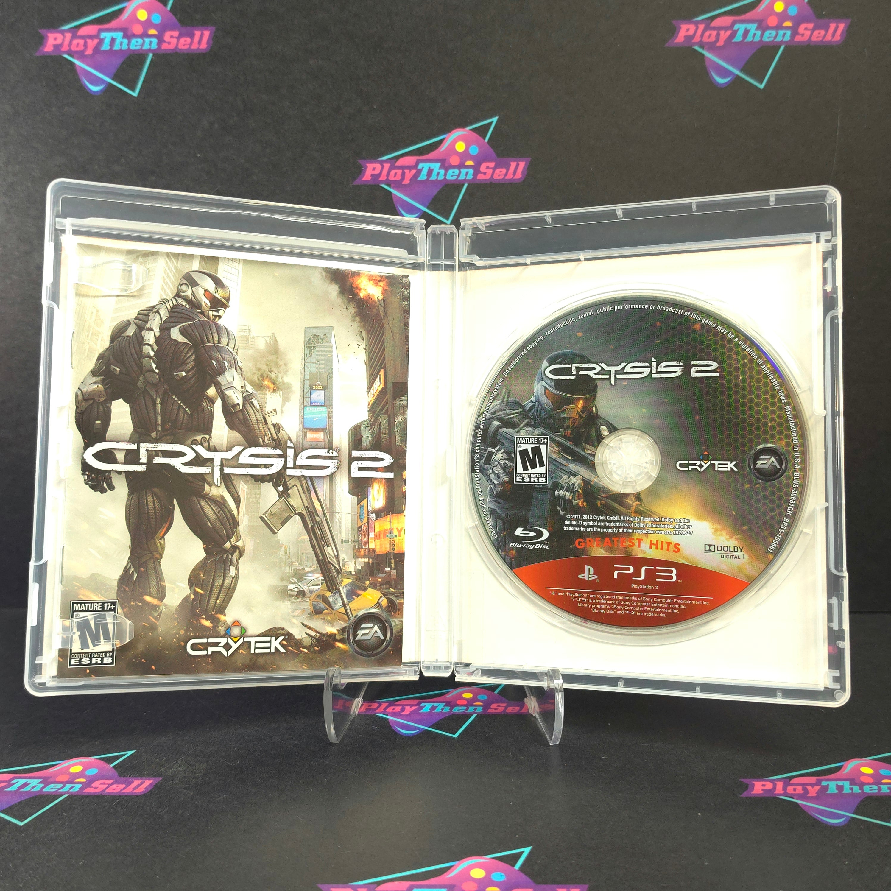 Crysis 2 PS3 PlayStation 3 GH Complete - Excellent