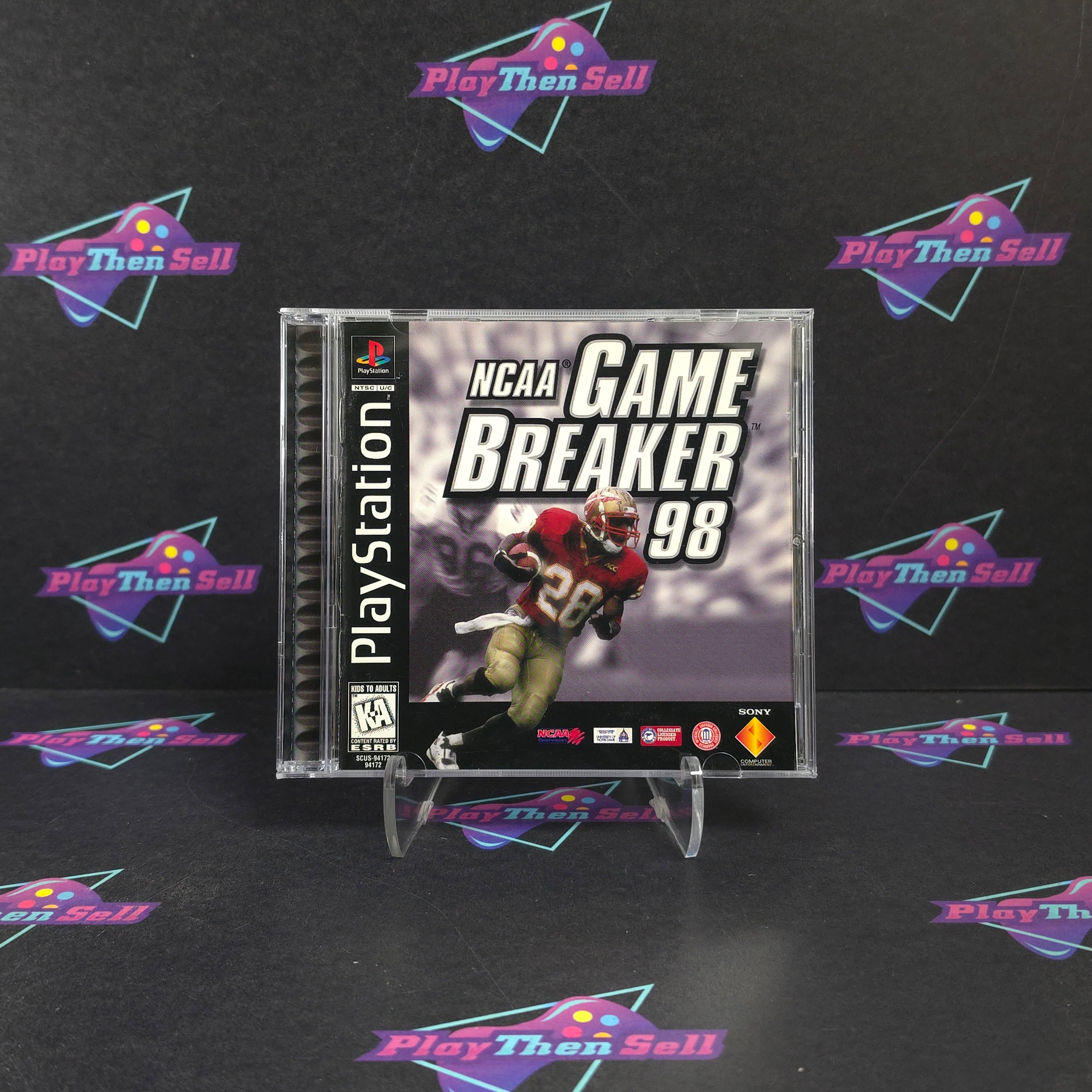 NCAA GameBreaker 98 PS1 PlayStation 1 Complete - Excellent