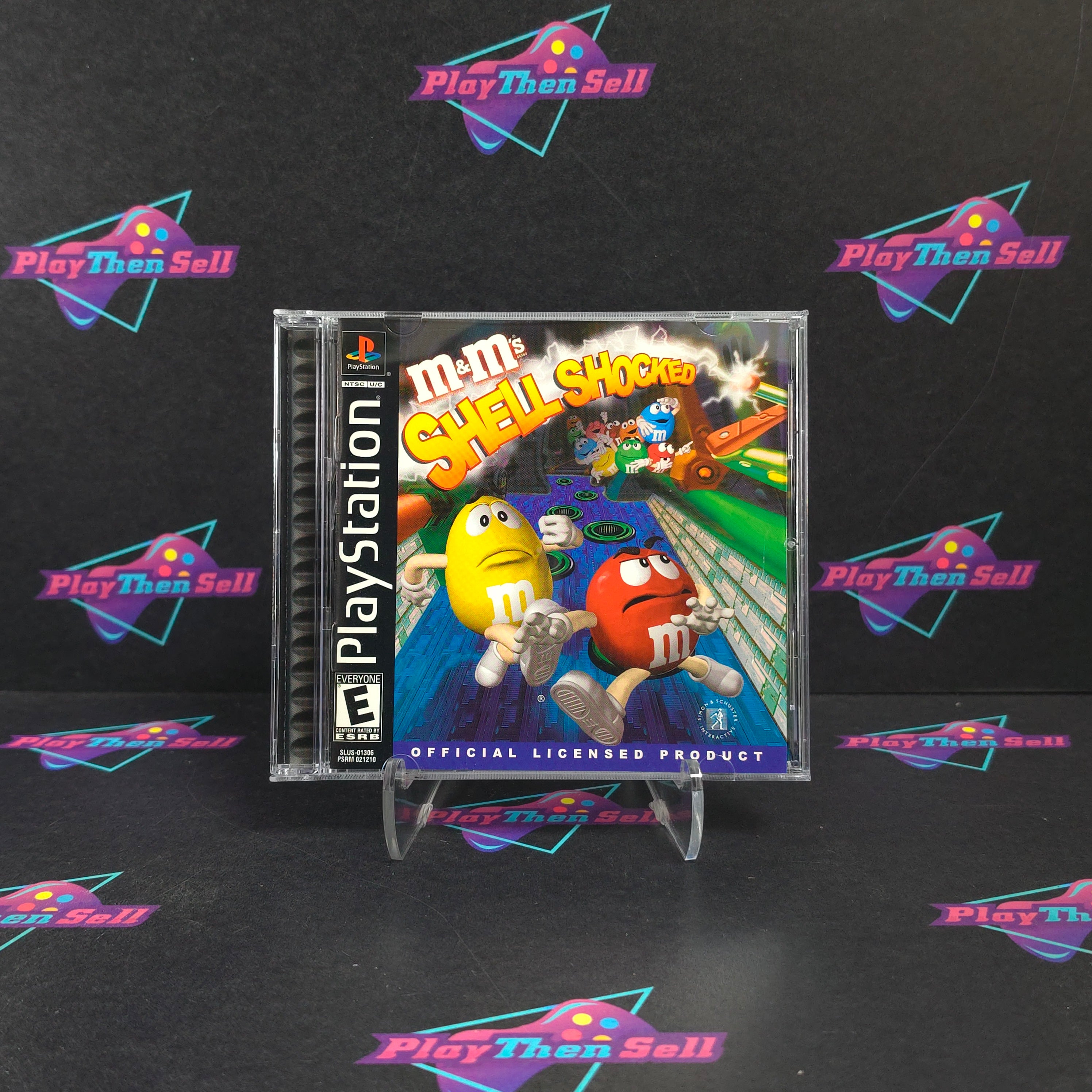 M&M's Shell Shocked PS1 PlayStation 1 Complete - Excellent