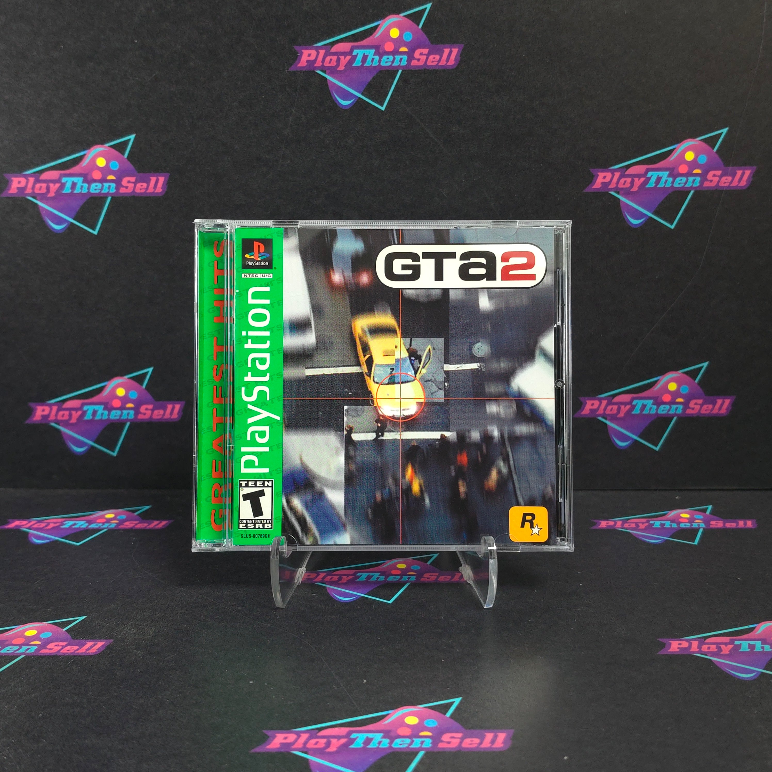 Grand Theft Auto 2 PS1 PlayStation 1 GH + Map Complete - Excellent
