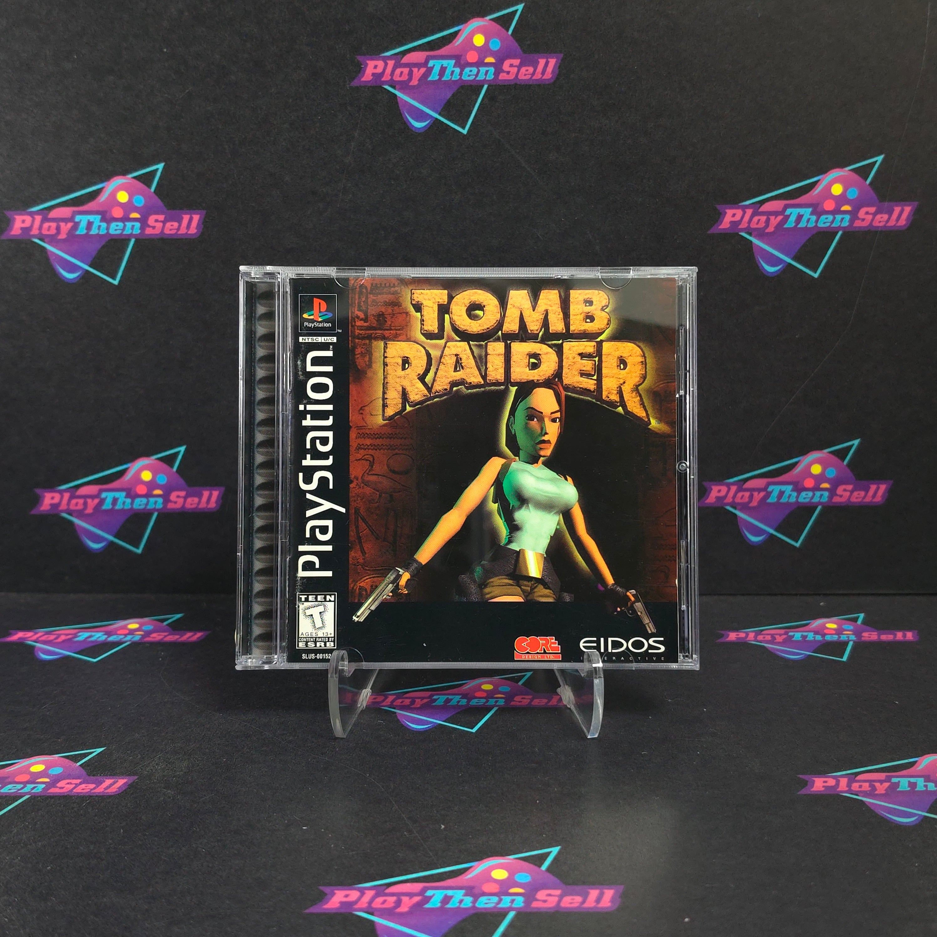 Tomb Raider PS1 PlayStation 1 + Reg Complete - Excellent