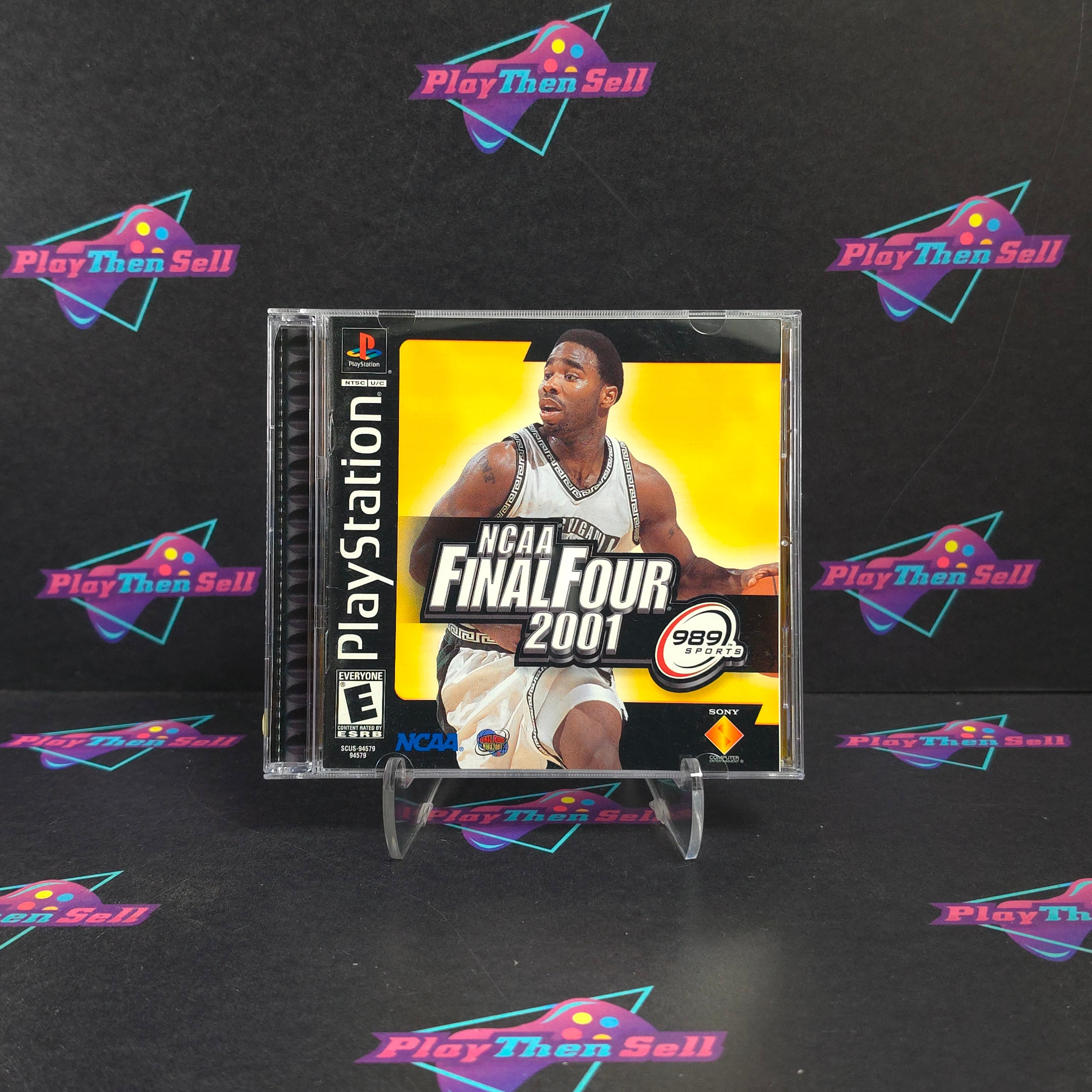 NCAA Final Four 2001 PS1 PlayStation 1 + Reg Complete - Excellent