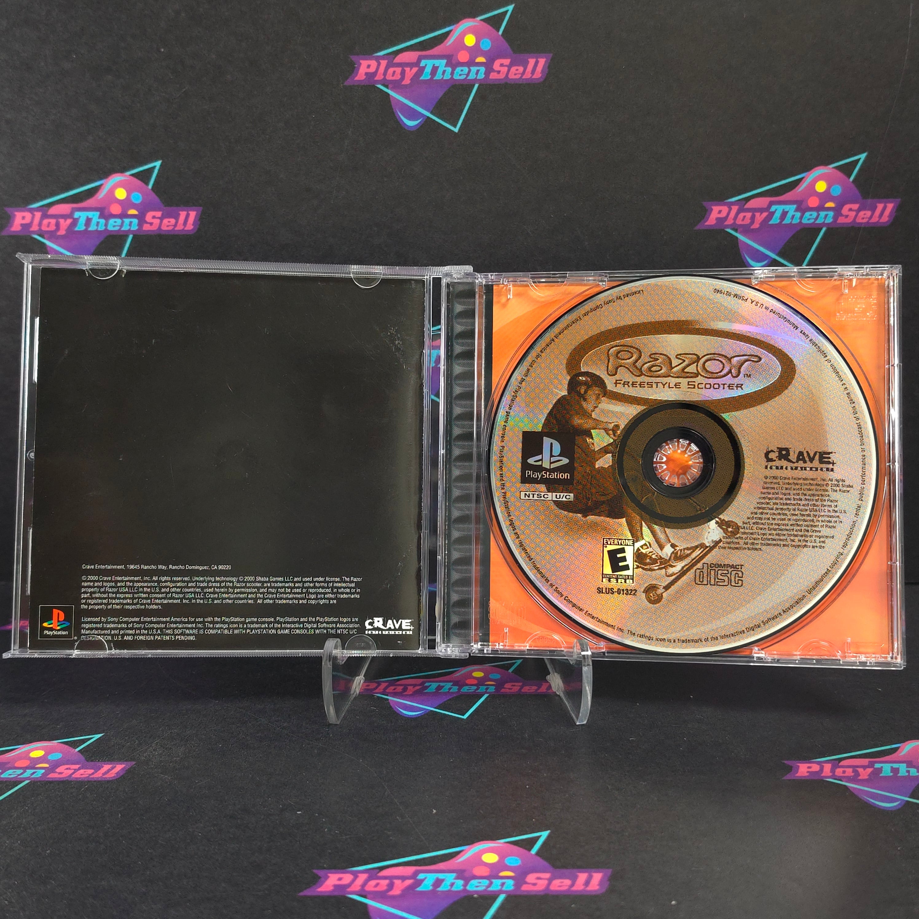 Razor Freestyle Scooter PS1 PlayStation 1 + Reg Complete - Excellent