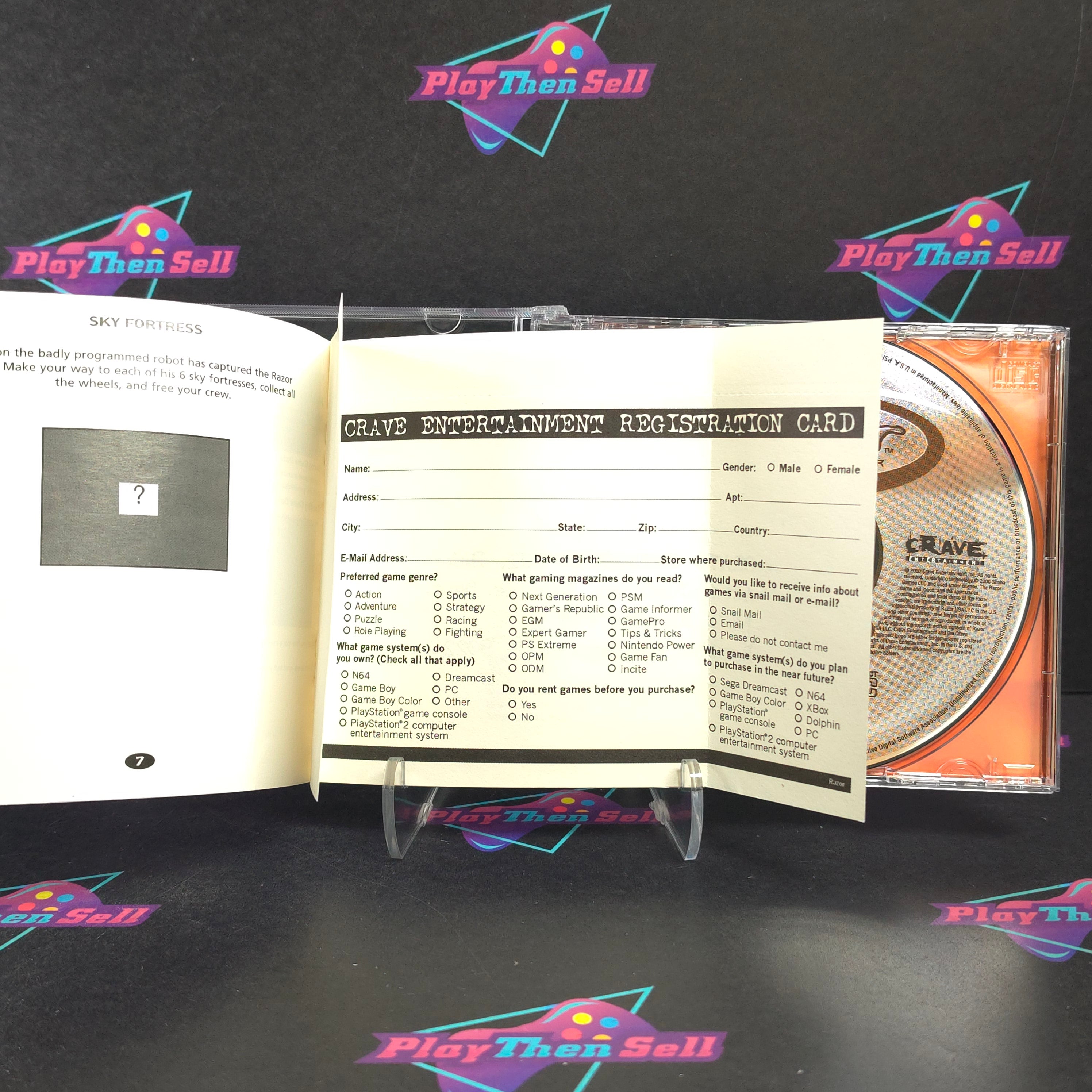 Razor Freestyle Scooter PS1 PlayStation 1 + Reg Complete - Excellent
