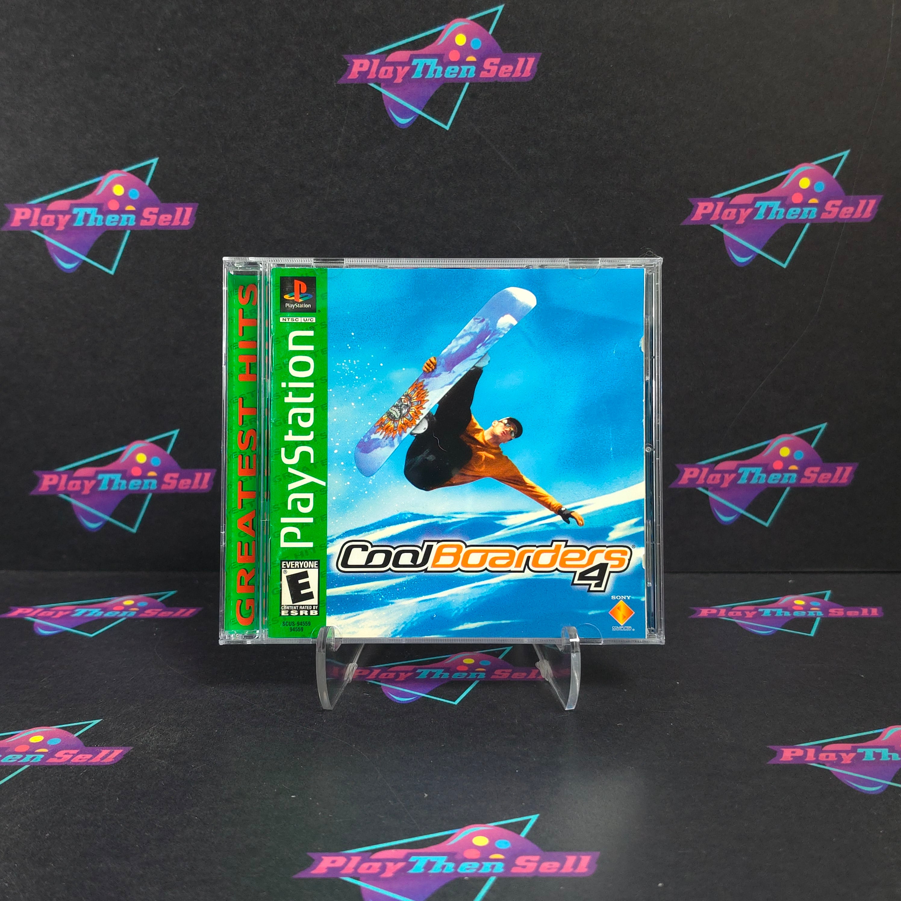 Cool Boarders 4 PS1 PlayStation 1 GH Complete - Excellent