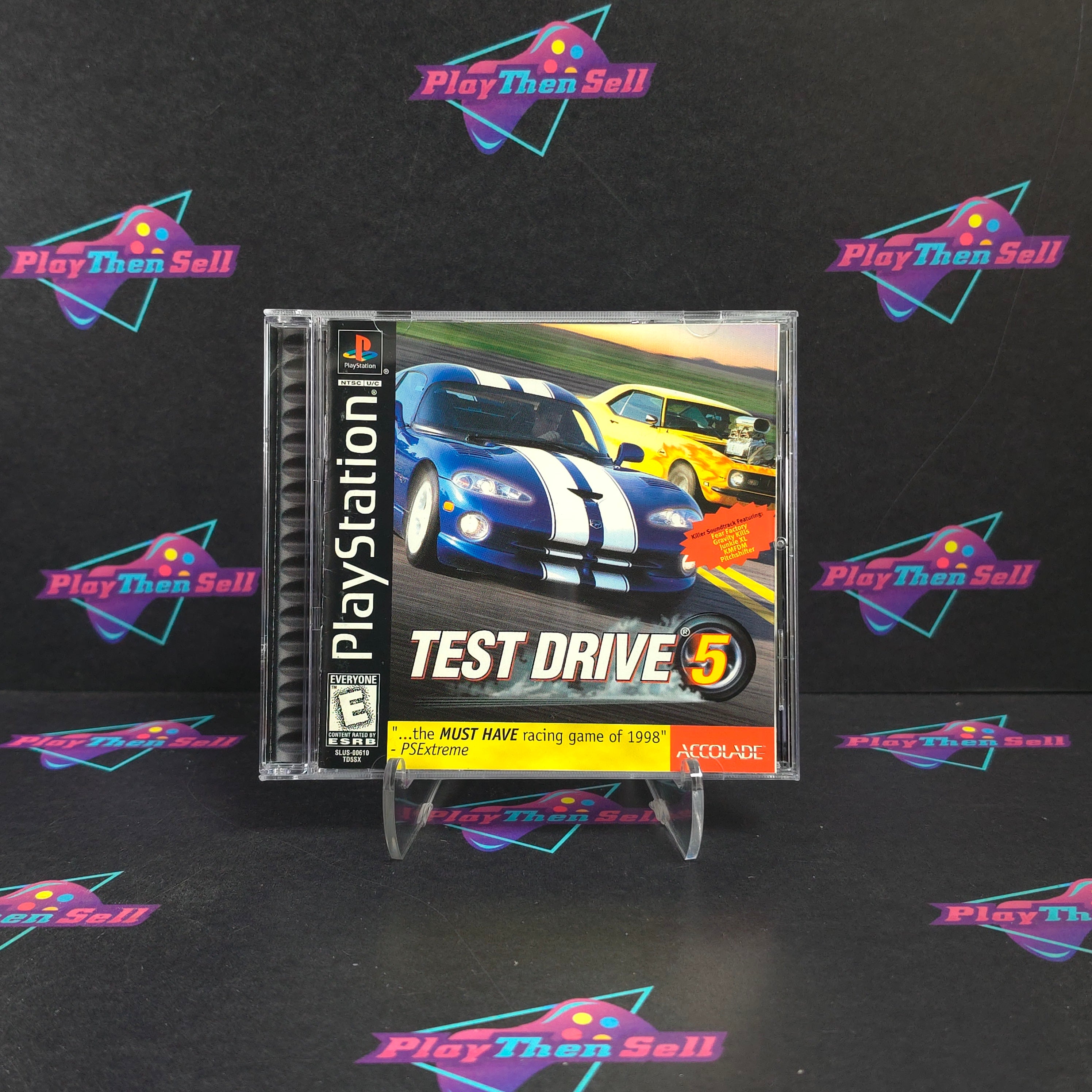 Test Drive 5 PS1 PlayStation 1 Complete - Excellent