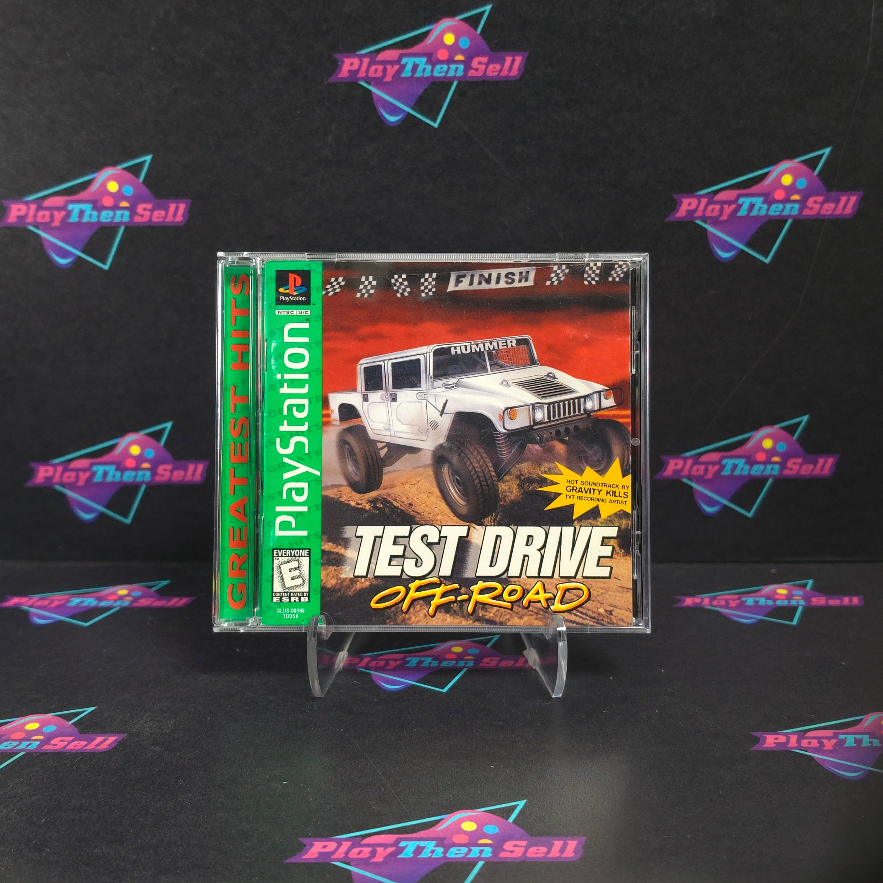 Test Drive Off Road PS1 PlayStation 1 GH + Reg Complete - Very Good