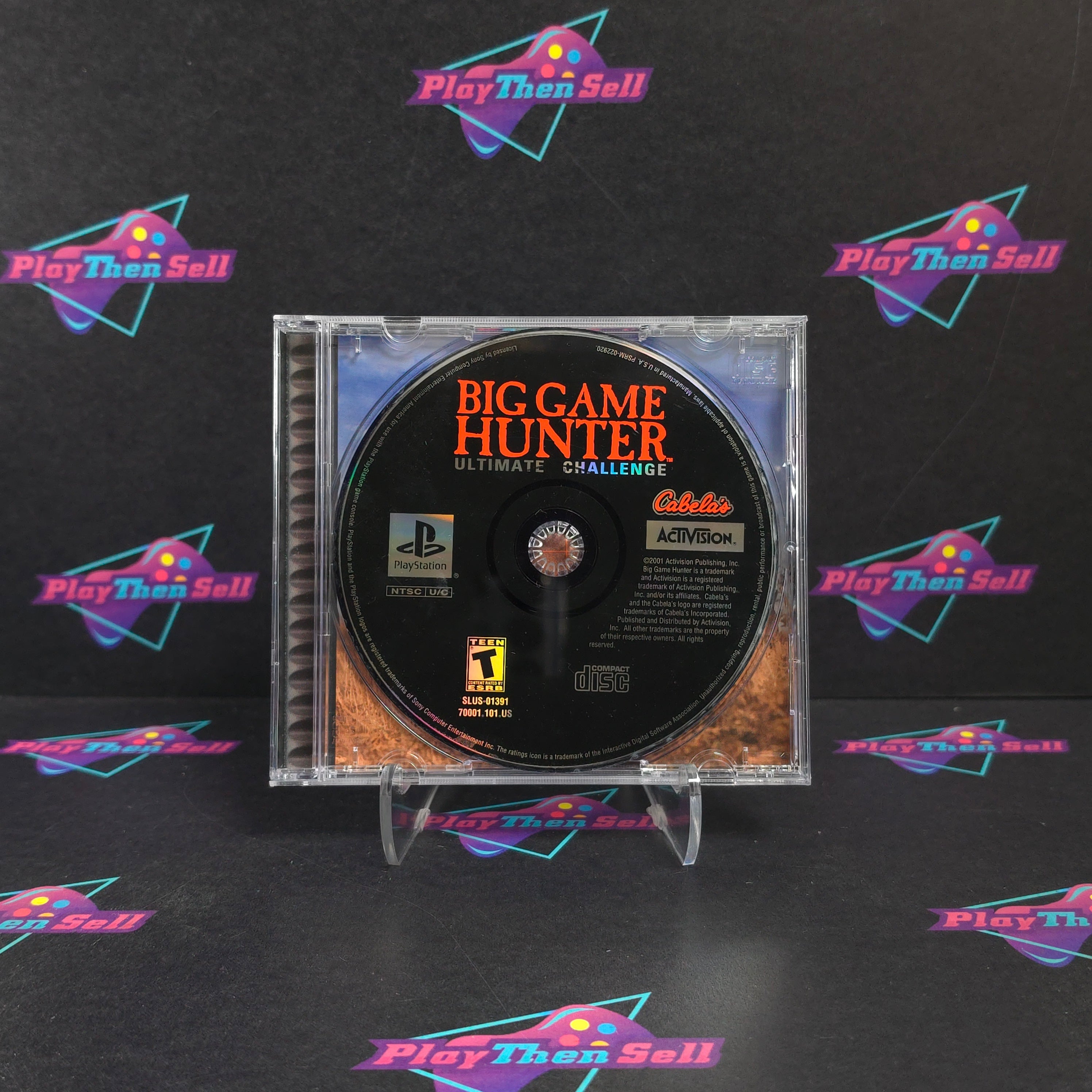 Cabela's Big Game Hunter PS1 PlayStation 1 - Very Good